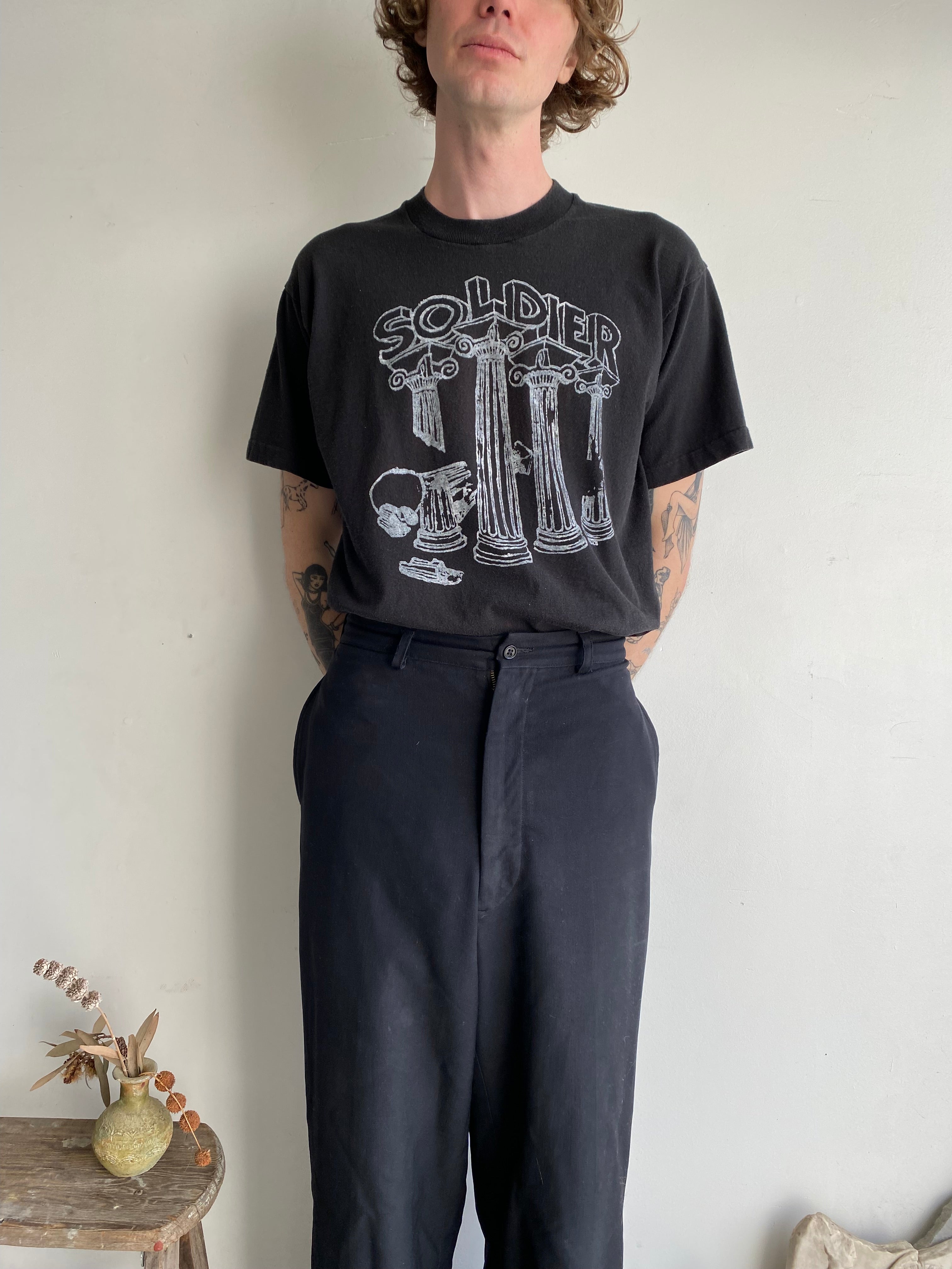1980s Soldier T-Shirt (M/L)