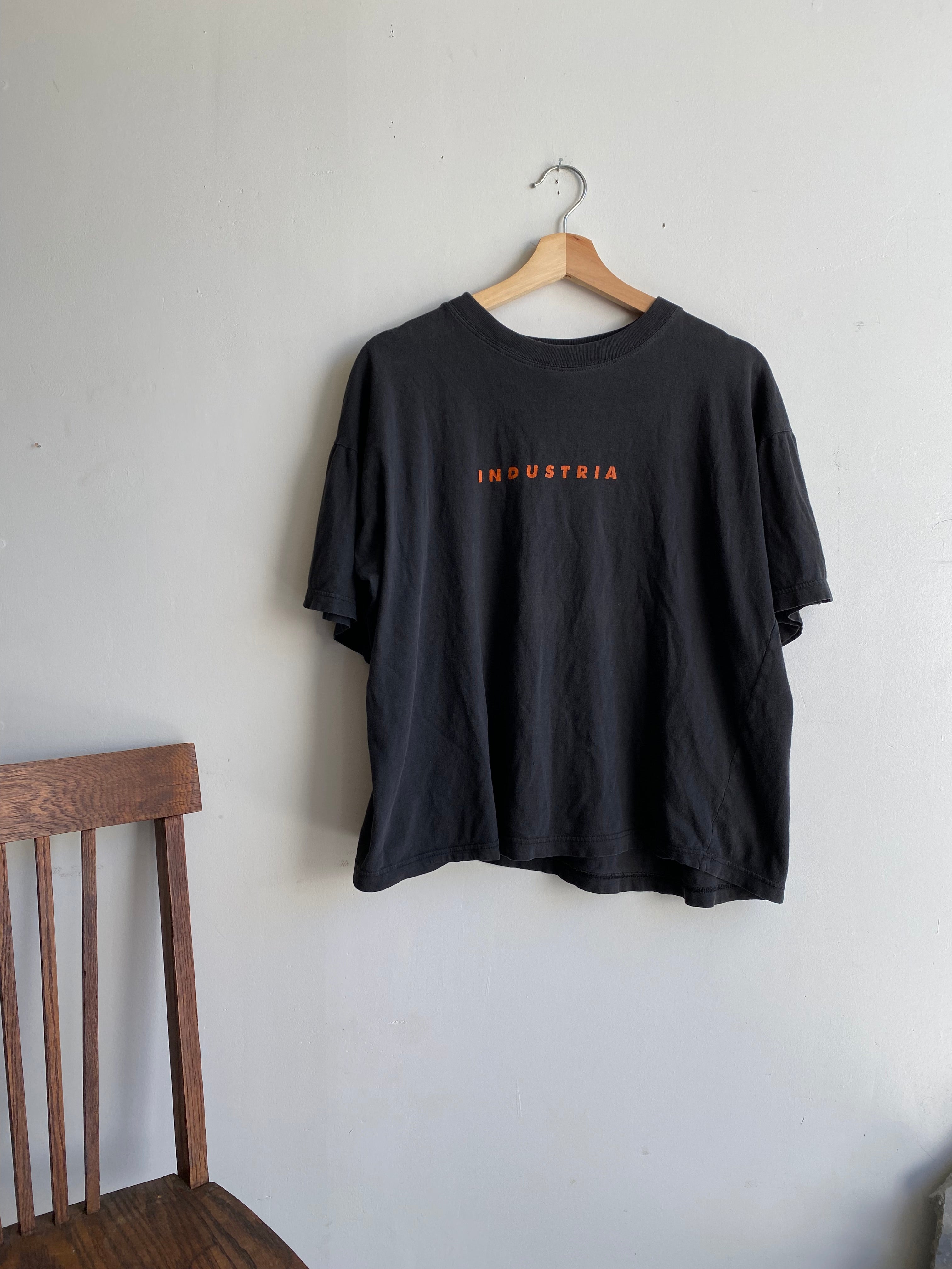 1990s Industria T-Shirt (Cropped Boxy M)