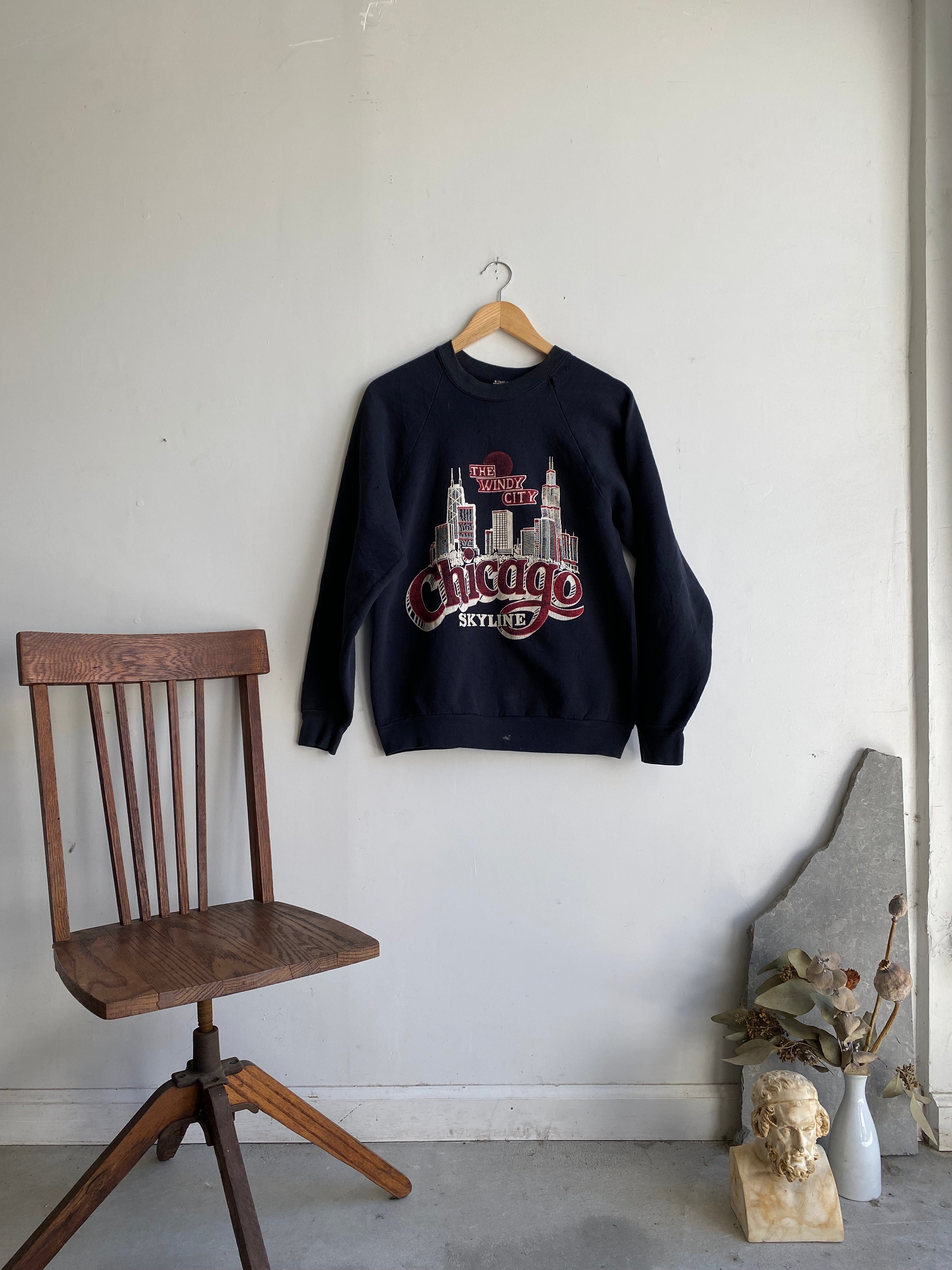 1990s Chicago Skyline Sweatshirt (M)