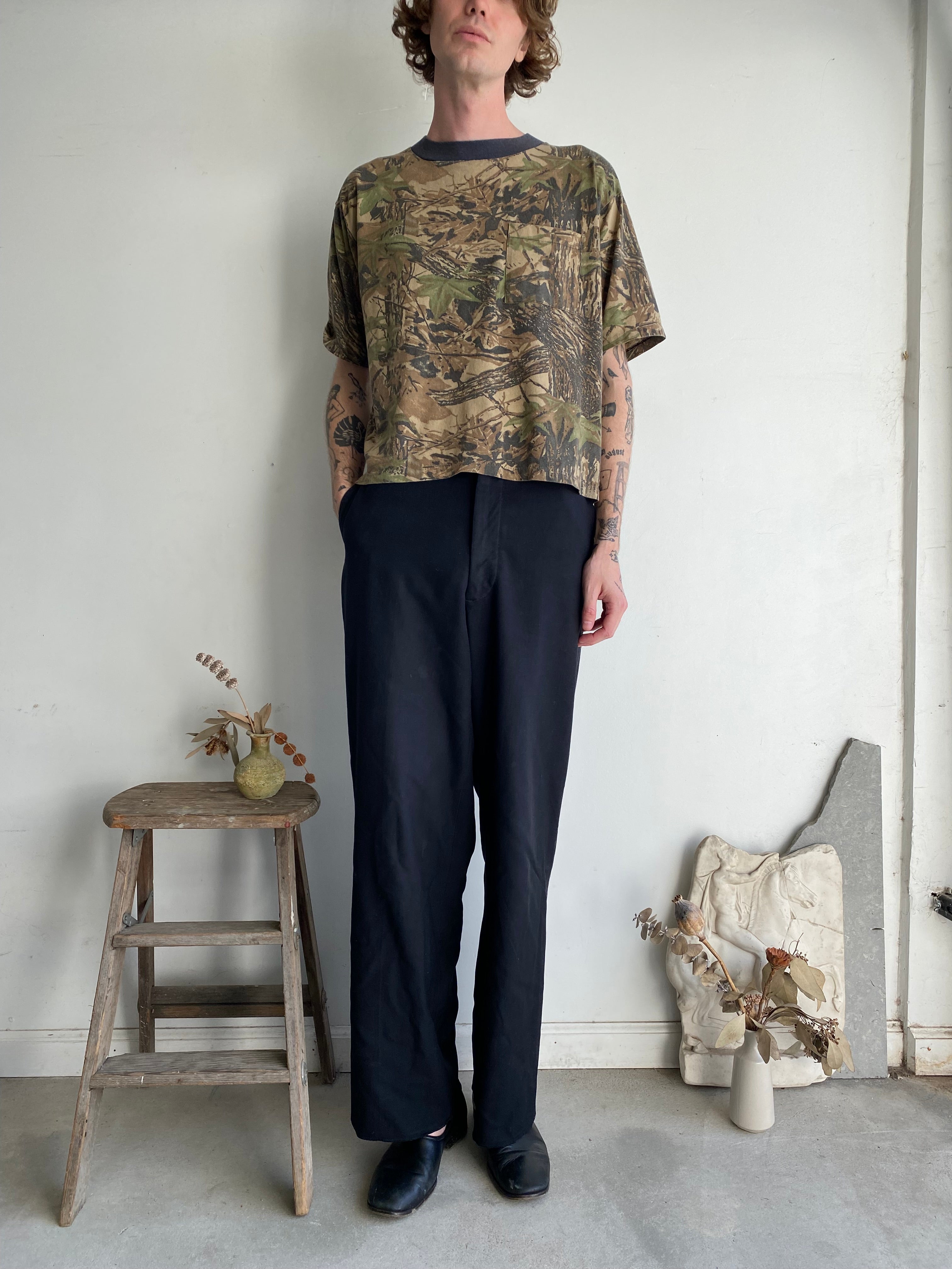 1980s Real Tree Camo Tee (Boxy/Cropped  L)
