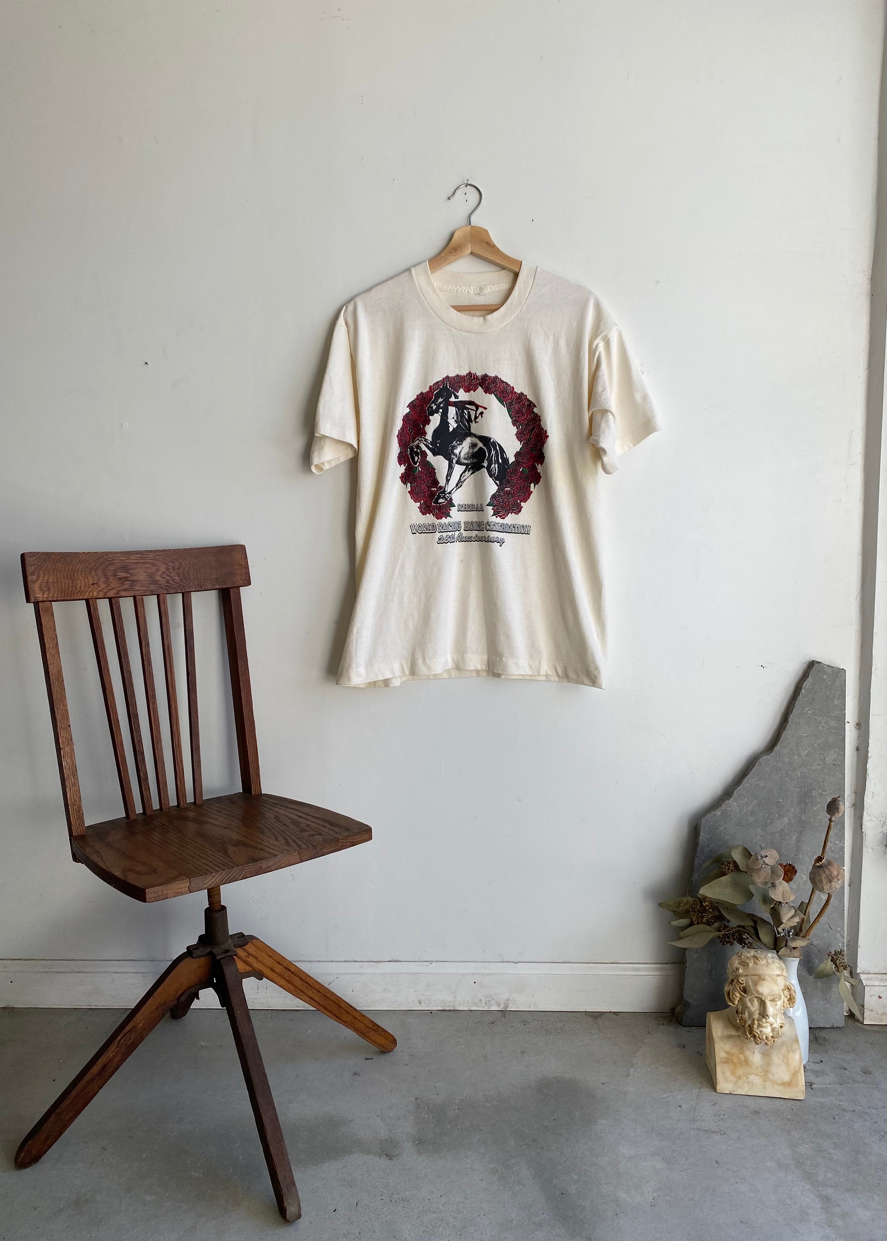 1990s Horse Racing Celebration T-Shirt (L)