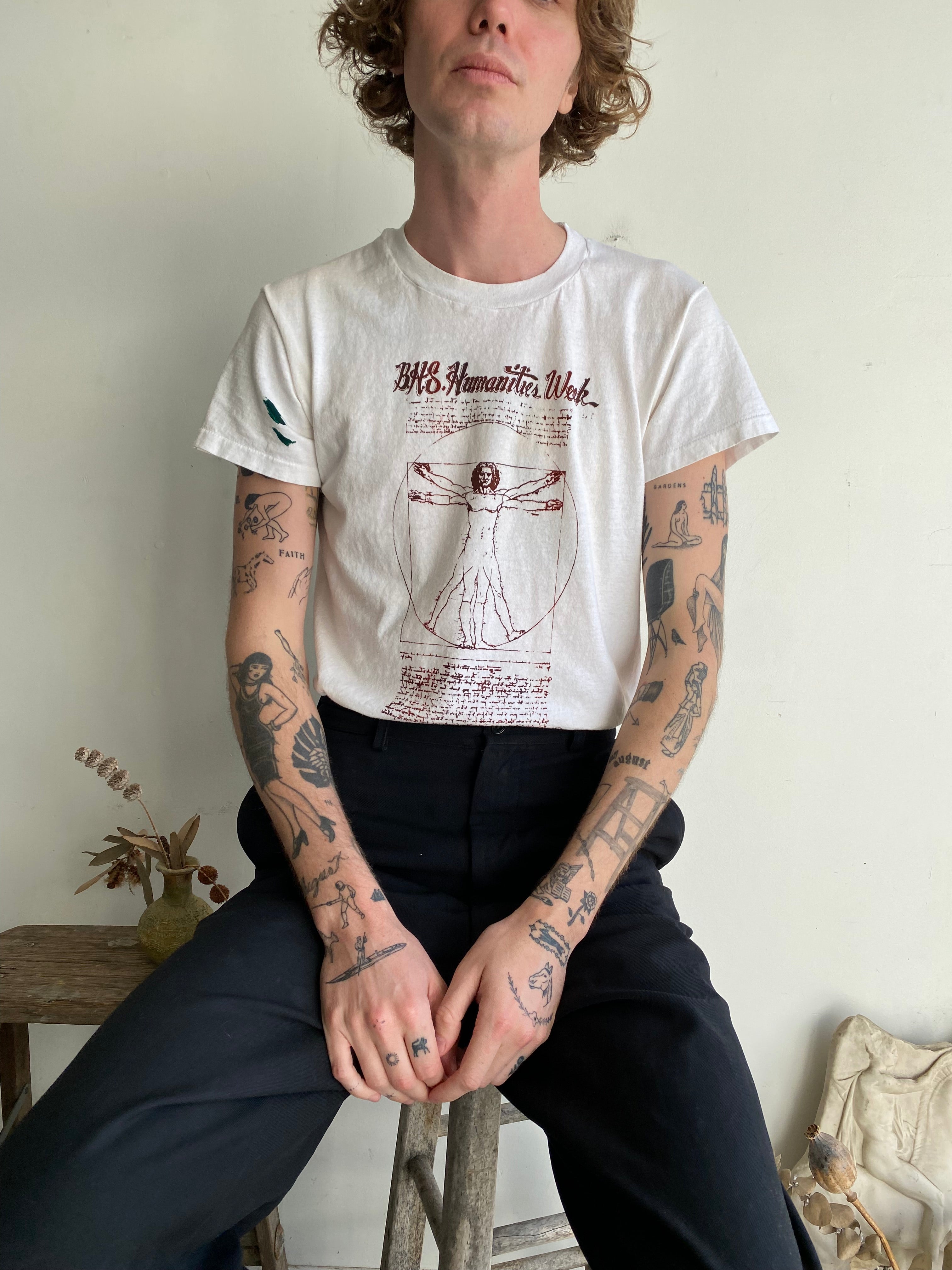 1980s Humanities Week Da Vinci Tee (S/M)