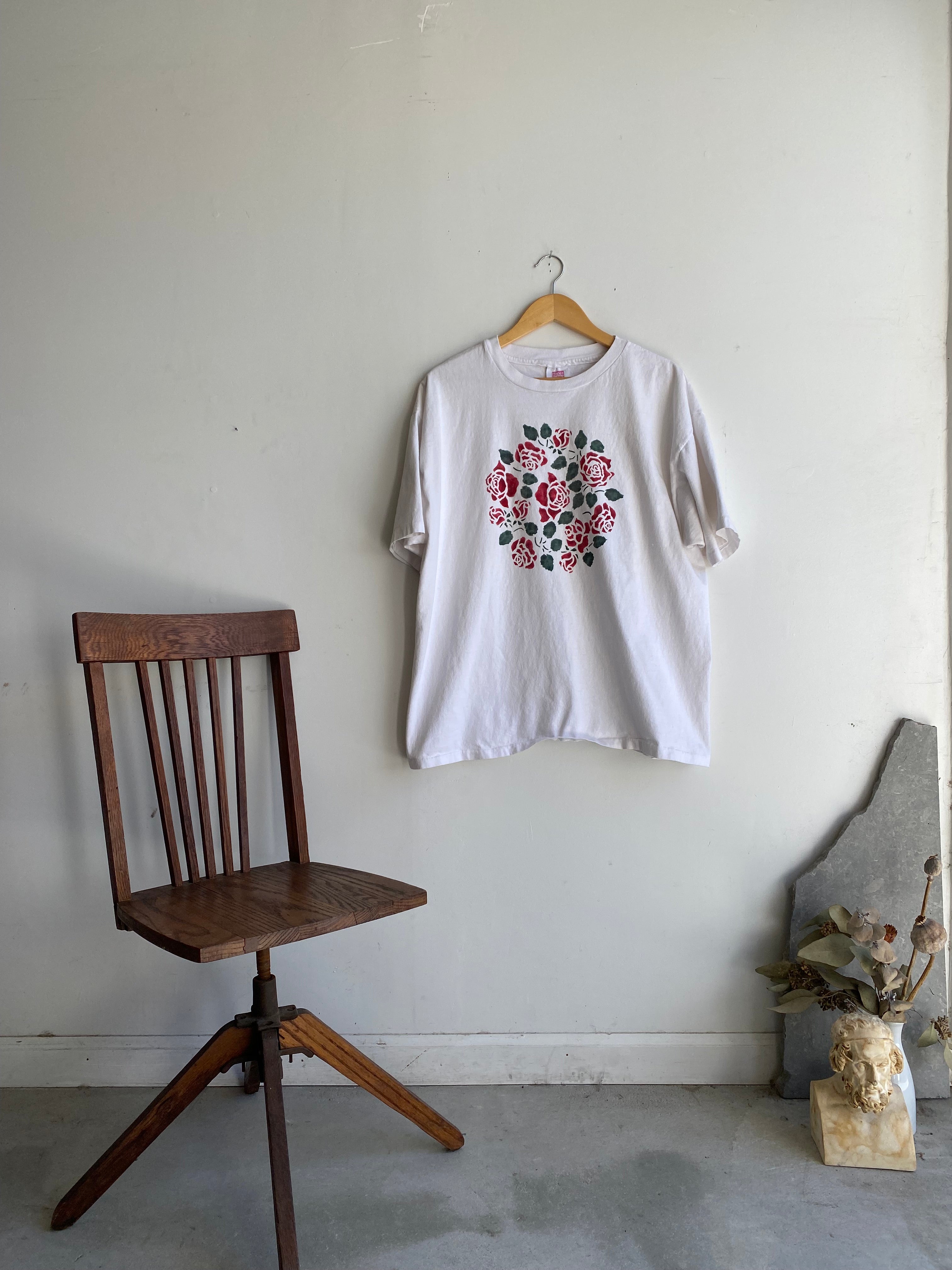 1990s Roses T-Shirt (XL)