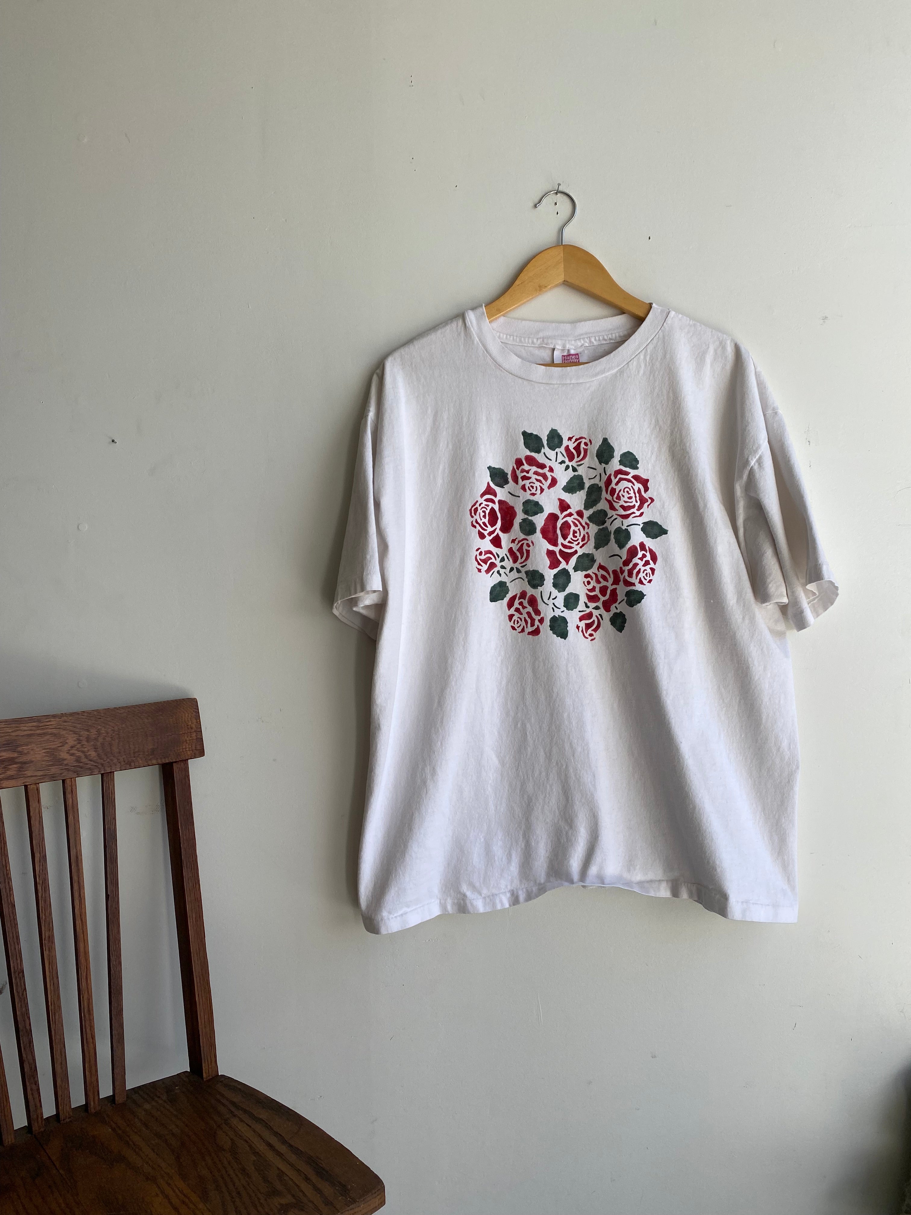 1990s Roses T-Shirt (XL)