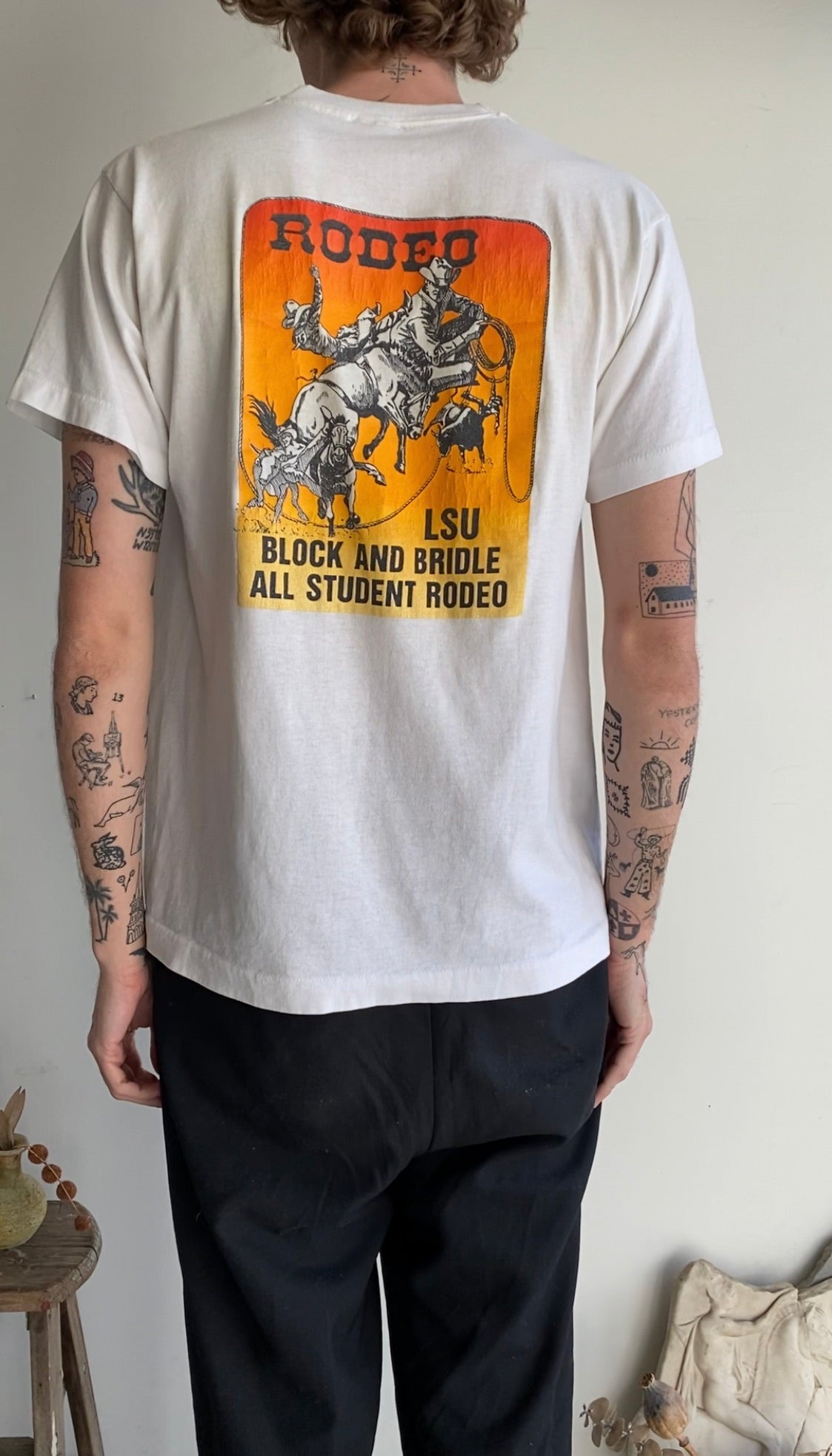 1980s LSU Student Rodeo T-Shirt (M)
