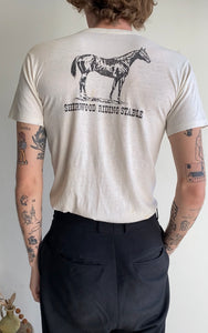 1980s Sherwood Riding Stable Tee (S)