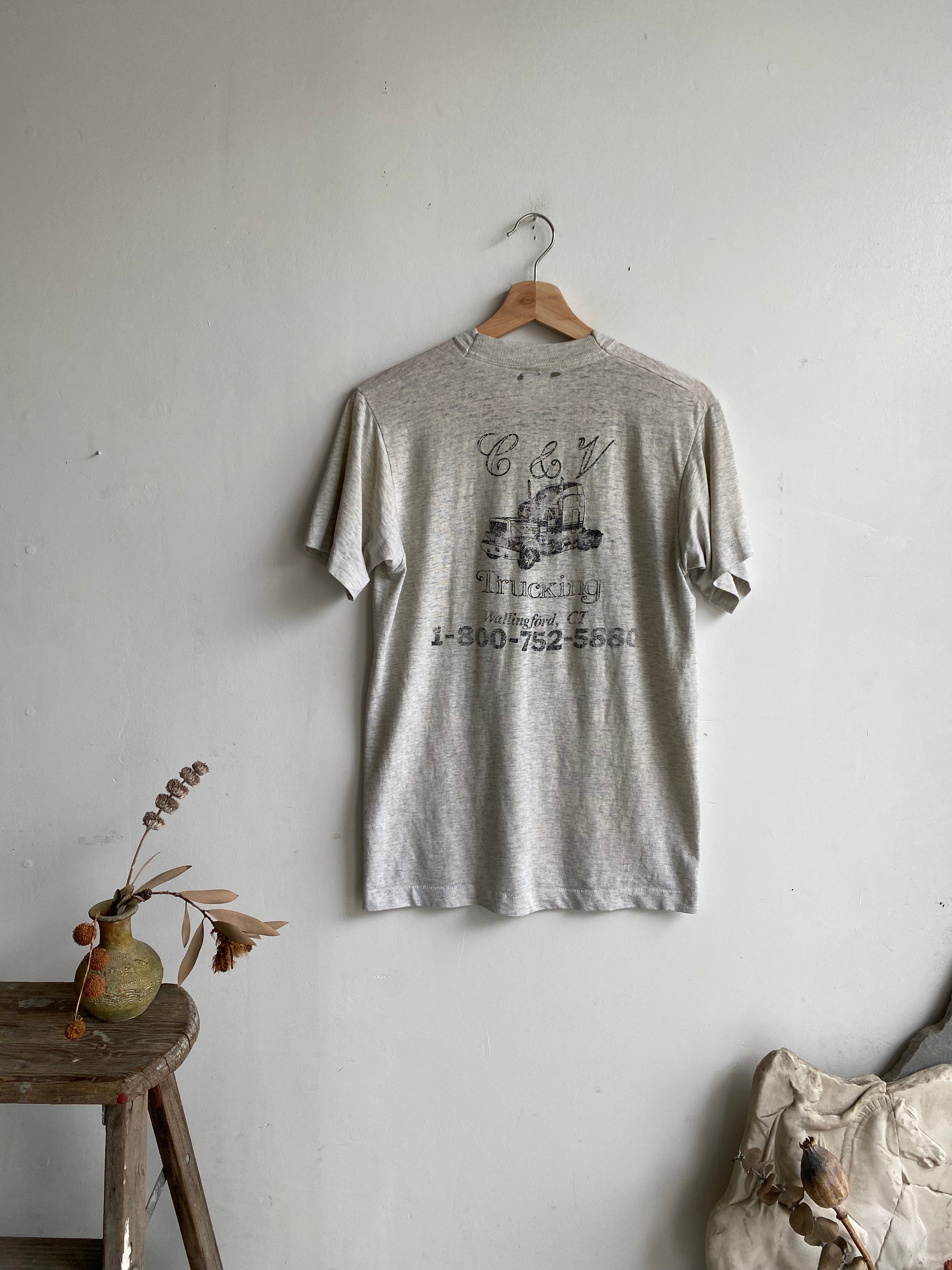 1980s Faded C&W Trucking Tee (M)