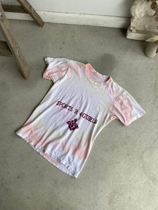 1970s Faded Tie-Dye Test Print Tee (S)