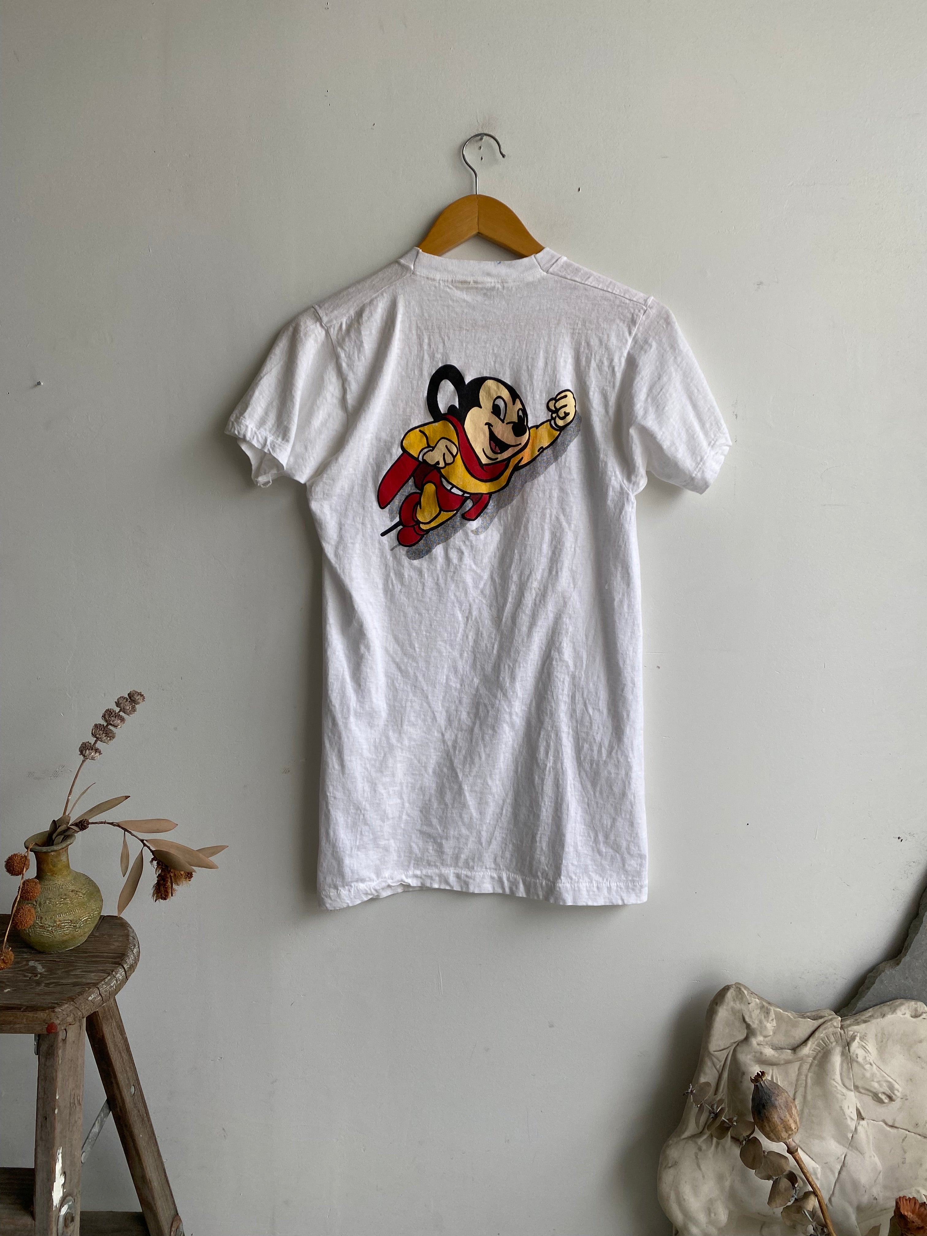 1982 Mighty Mouse Test Print T-Shirt (S/M)