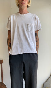 1980s Thrashy White Pocket (M/L)