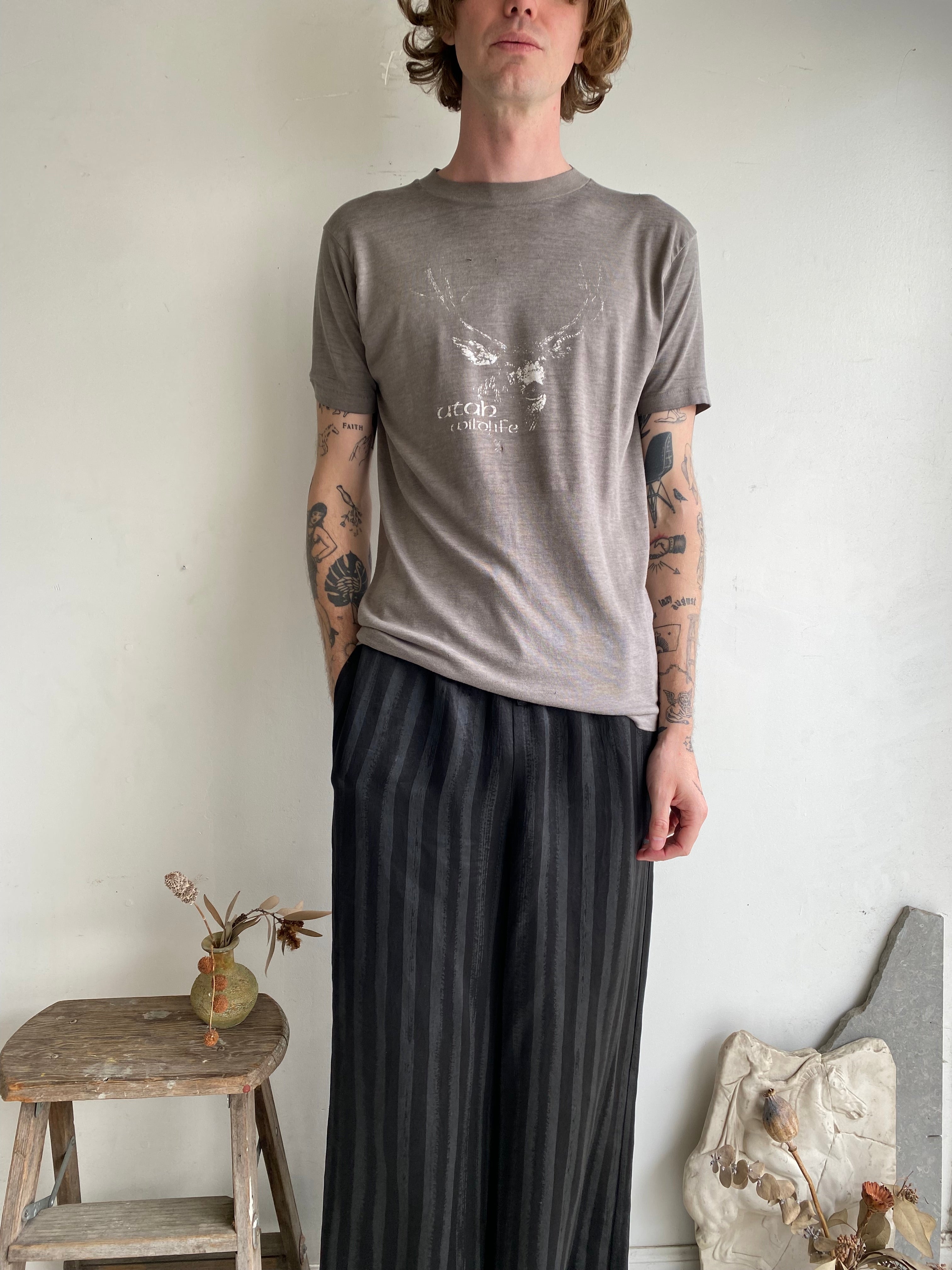 1980s Well-Worn Utah Wildlife T-Shirt (M)