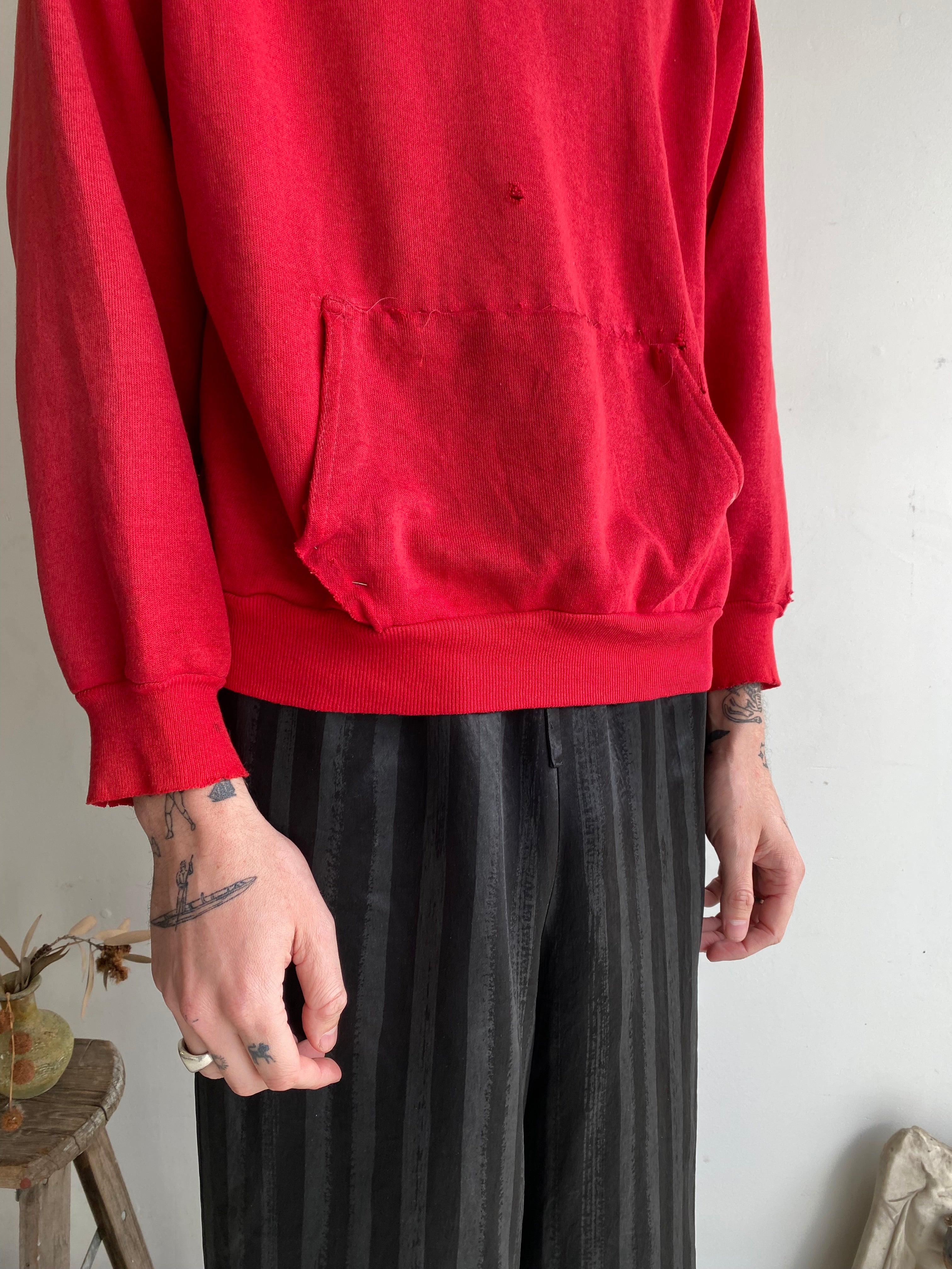 1980s Thrashed Hoodie (Boxy S/M)