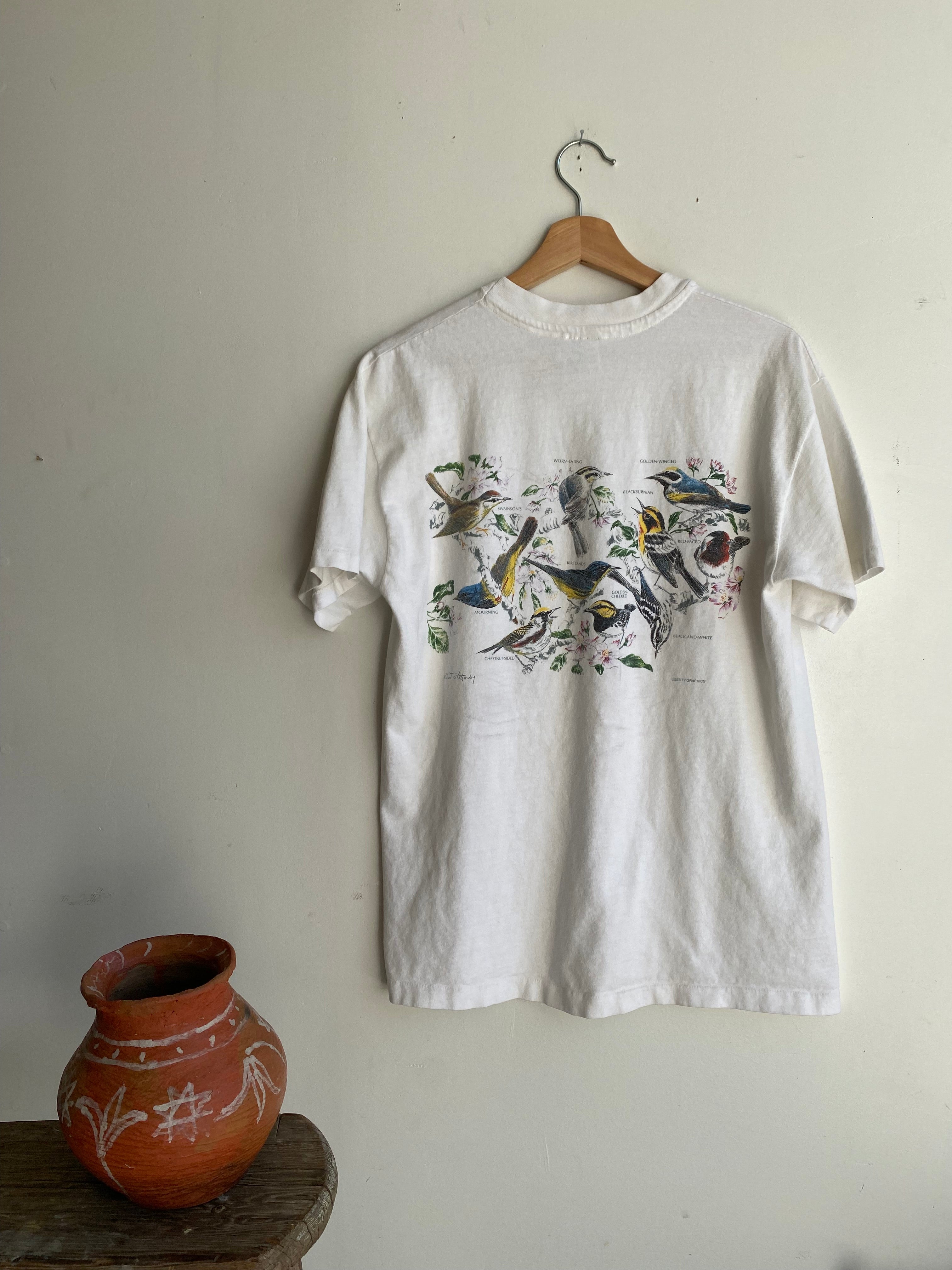 1991 Warbler Birds T-Shirt (M/L)