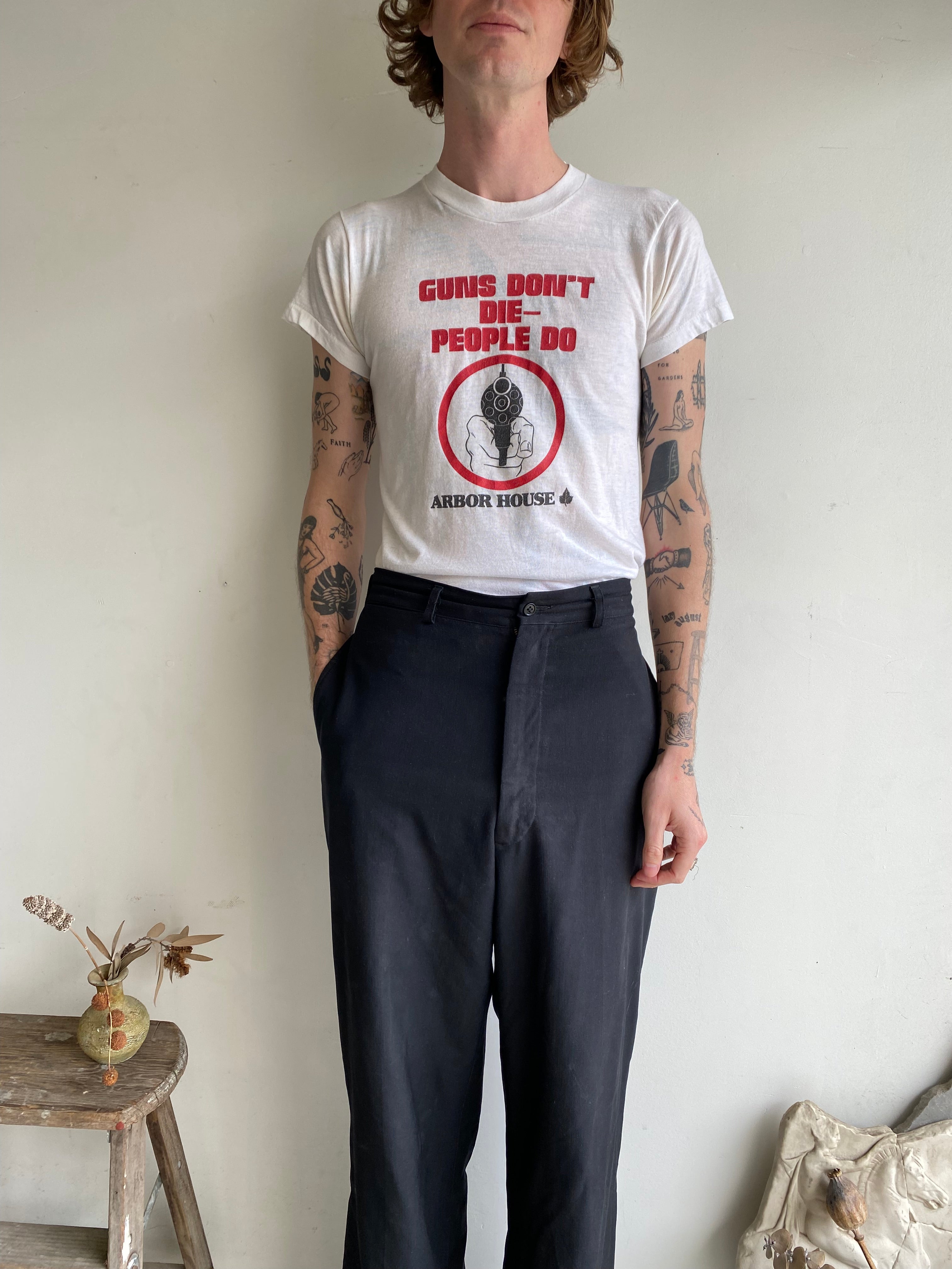 1970s Anti Gun - Arbor House Tee (S)