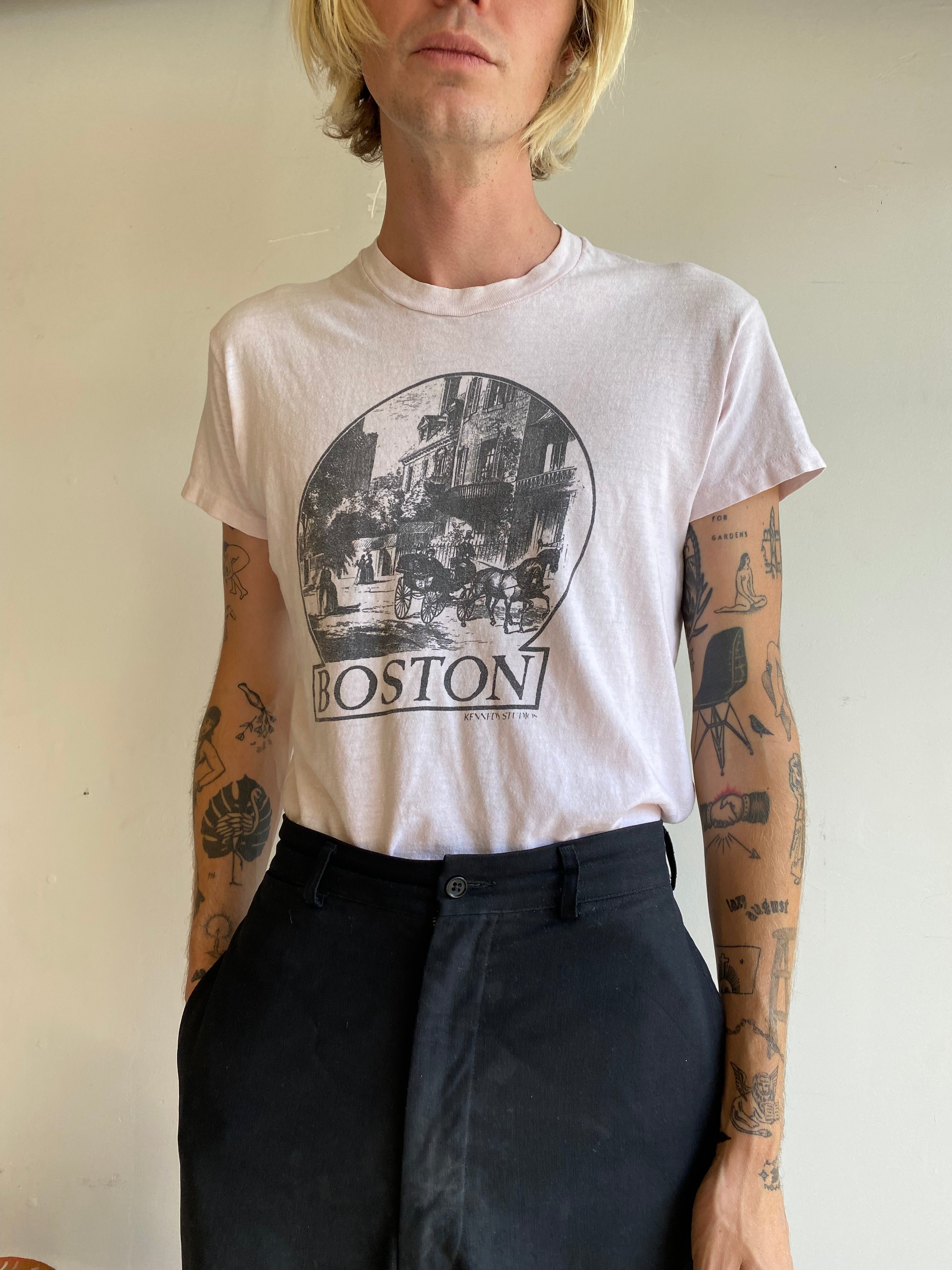 1980s Boston T-Shirt (S/M)