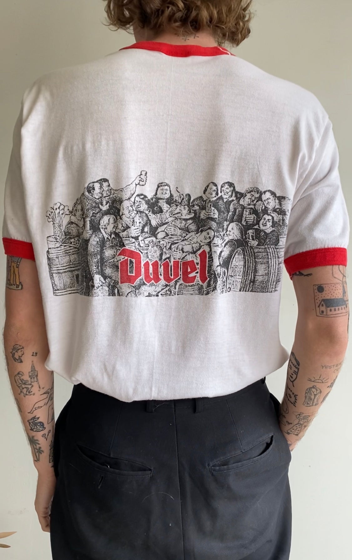 1980s Duvel Beer Ringer (M/L)