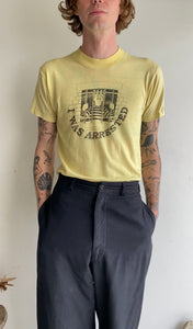 1980s "I Was Arrested" T-Shirt (M)