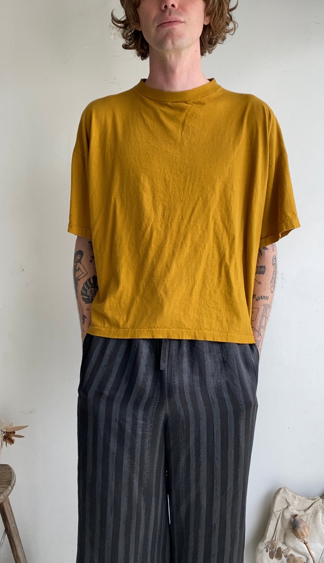 1980s Mustard Yellow Blank (Super Boxy M)