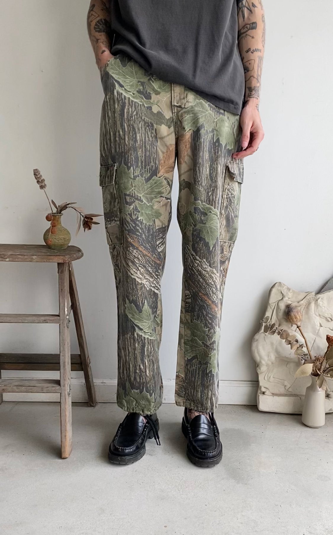 1990s Realtree Camo Pants (Fits a 32 - 34)