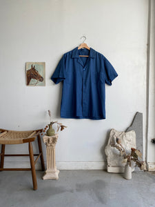 1970s Navy Work Shirt (L)