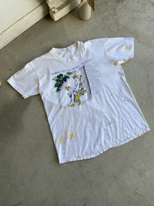 1980s Paint Splattered James River Wine Festival Tee (M/L)