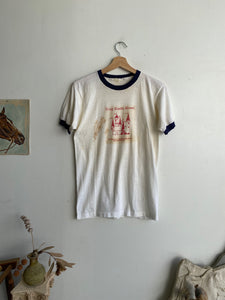 1970s Stained Cozy Castle Travel Tee (S/M)