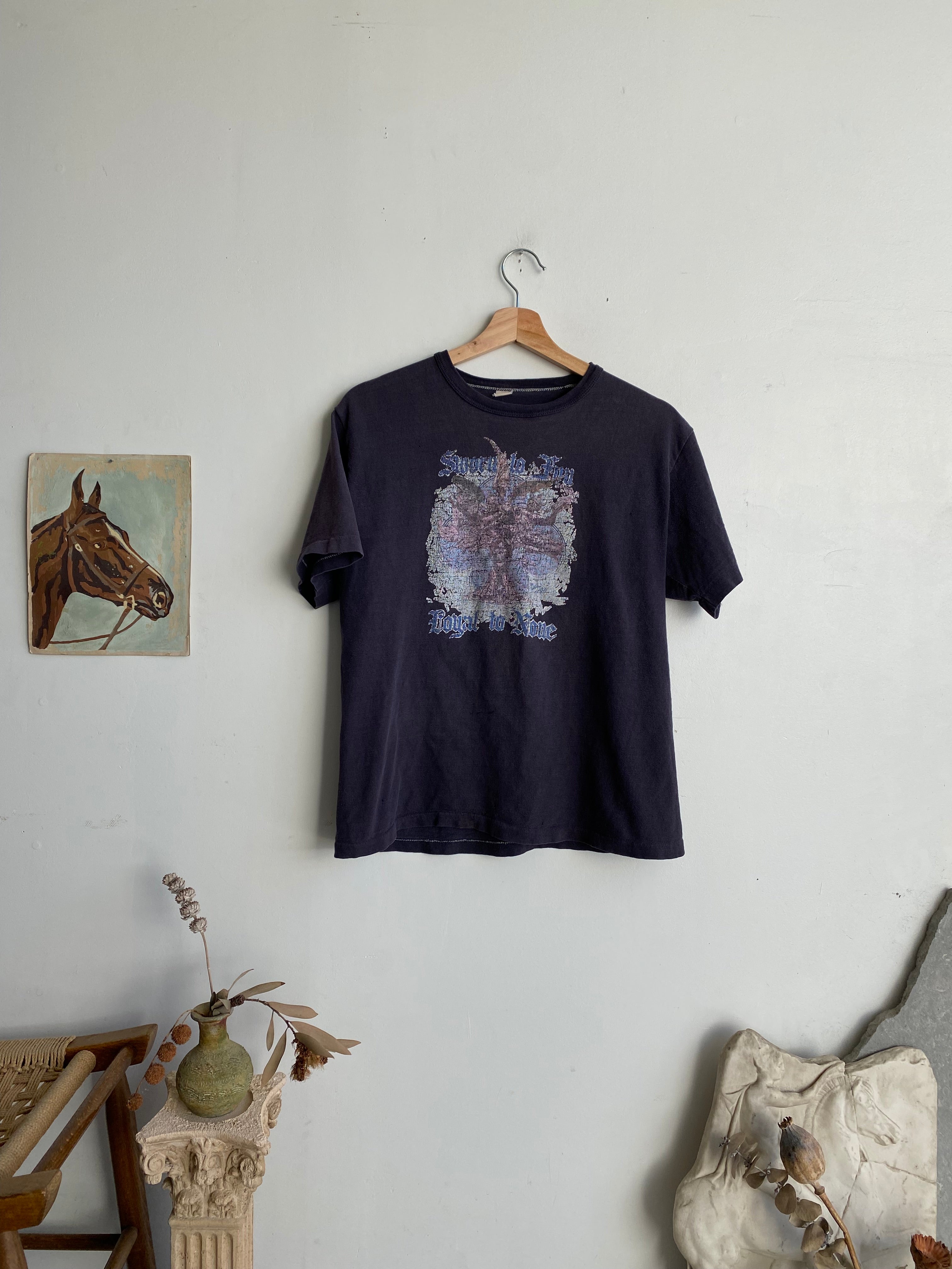 1970s Faded Sworn to Fun T-Shirt (S/M)