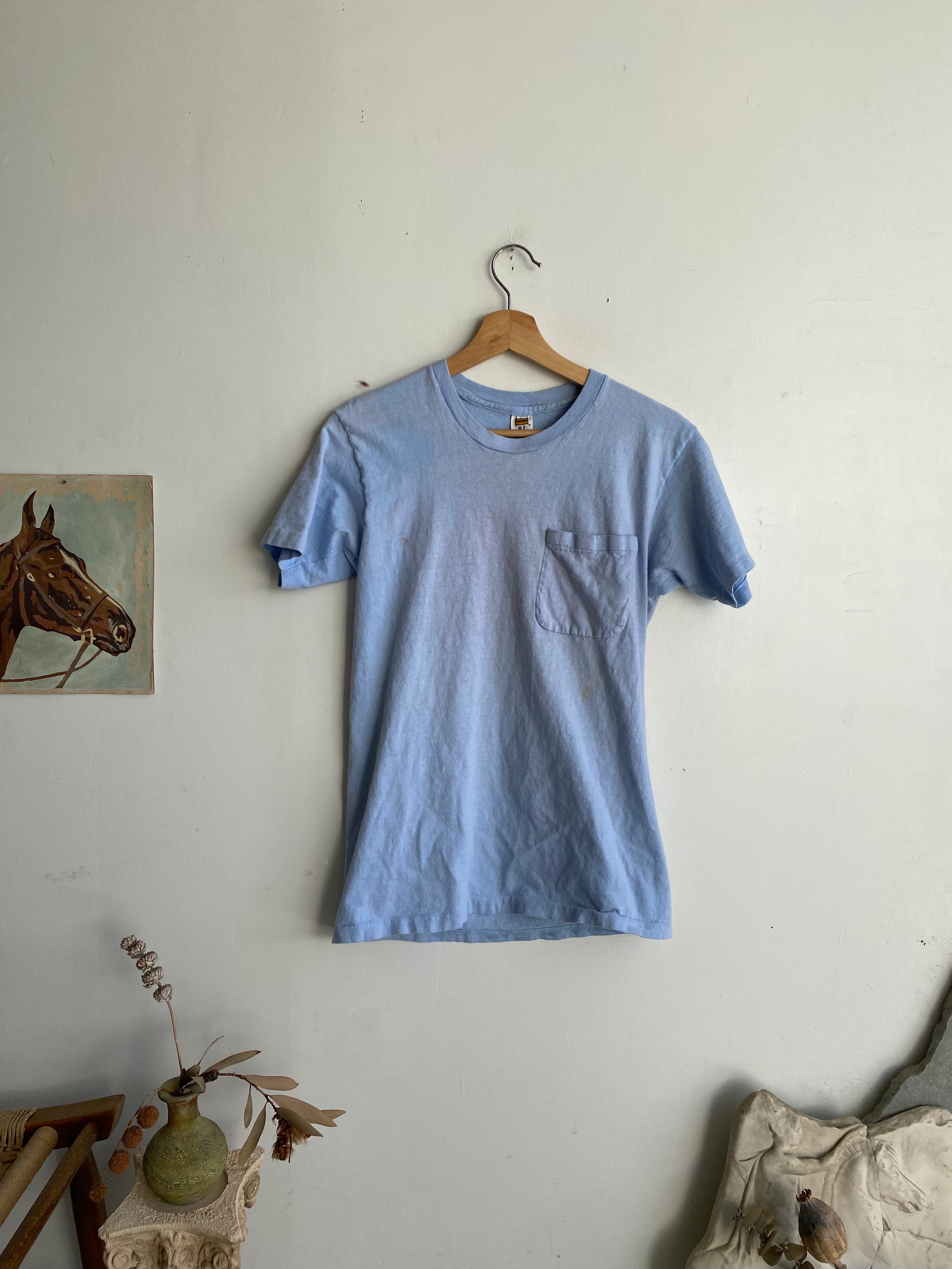 1970s Hand Painted Bad Company T-Shirt (S/M)