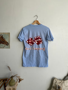 1970s Hand Painted Bad Company T-Shirt (S/M)
