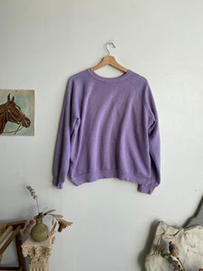 1980s Faded Purple Sweatshirt (Boxy M/L)