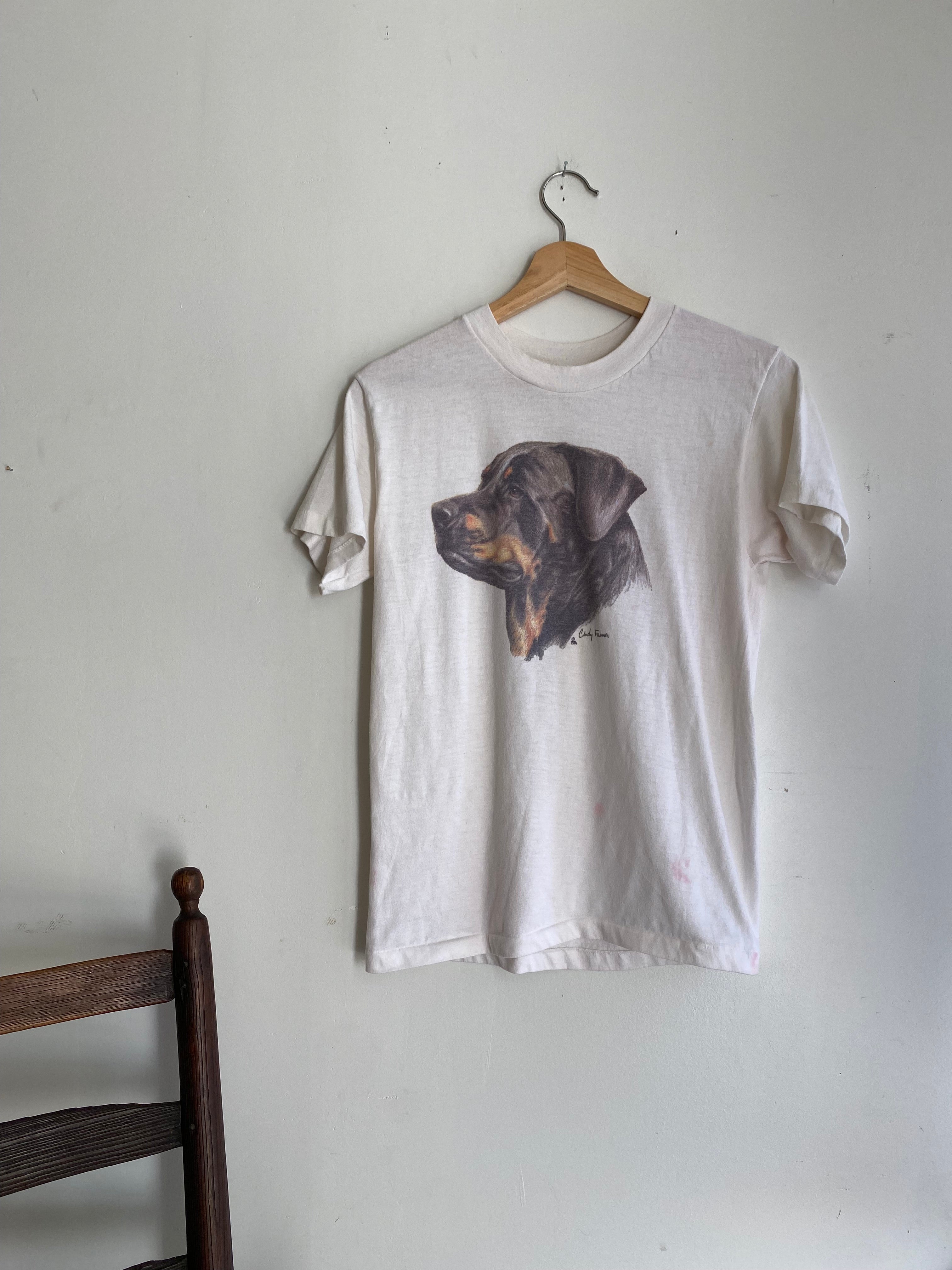 1980s Faded Rottweiler Tee (S/M)