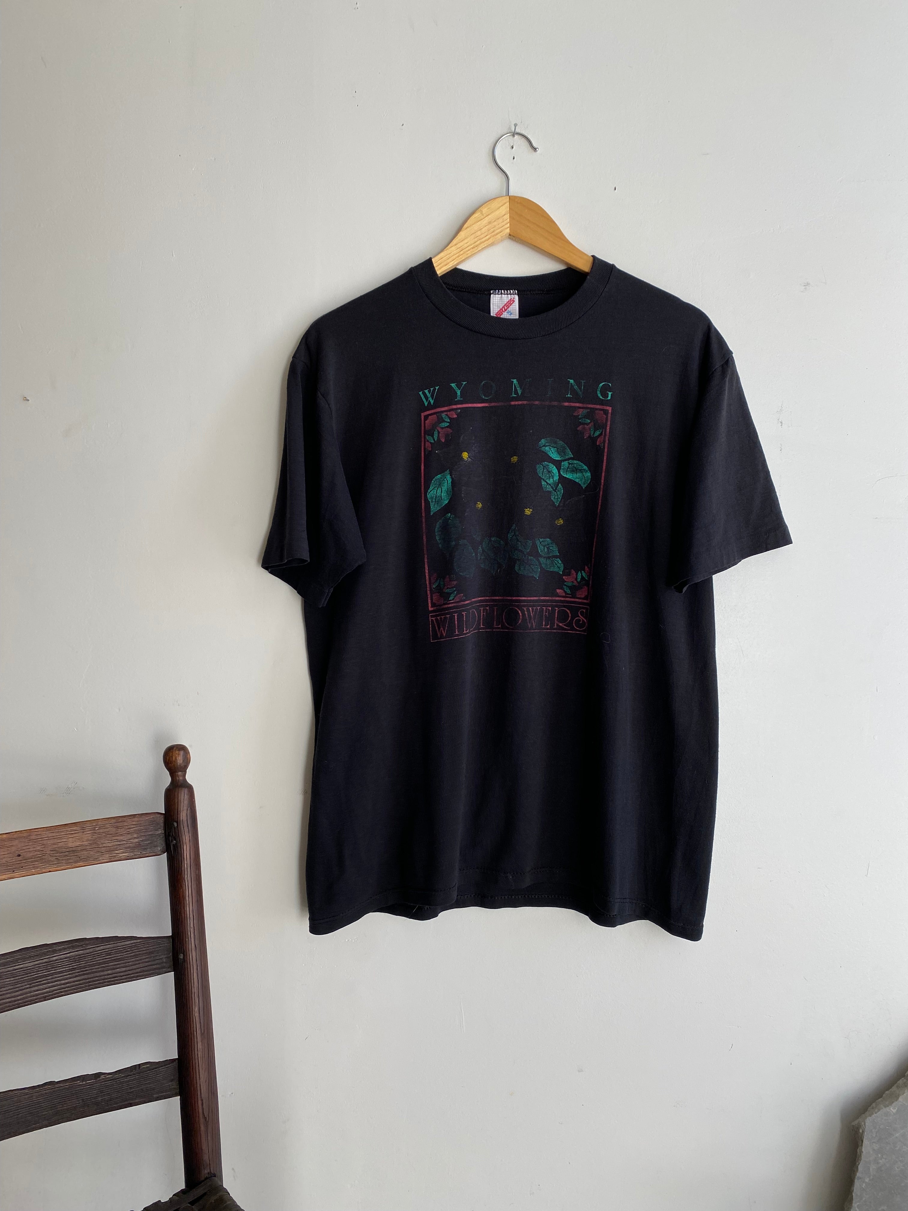 1980s Faded Wyoming Wildflowers Tee (L/XL)