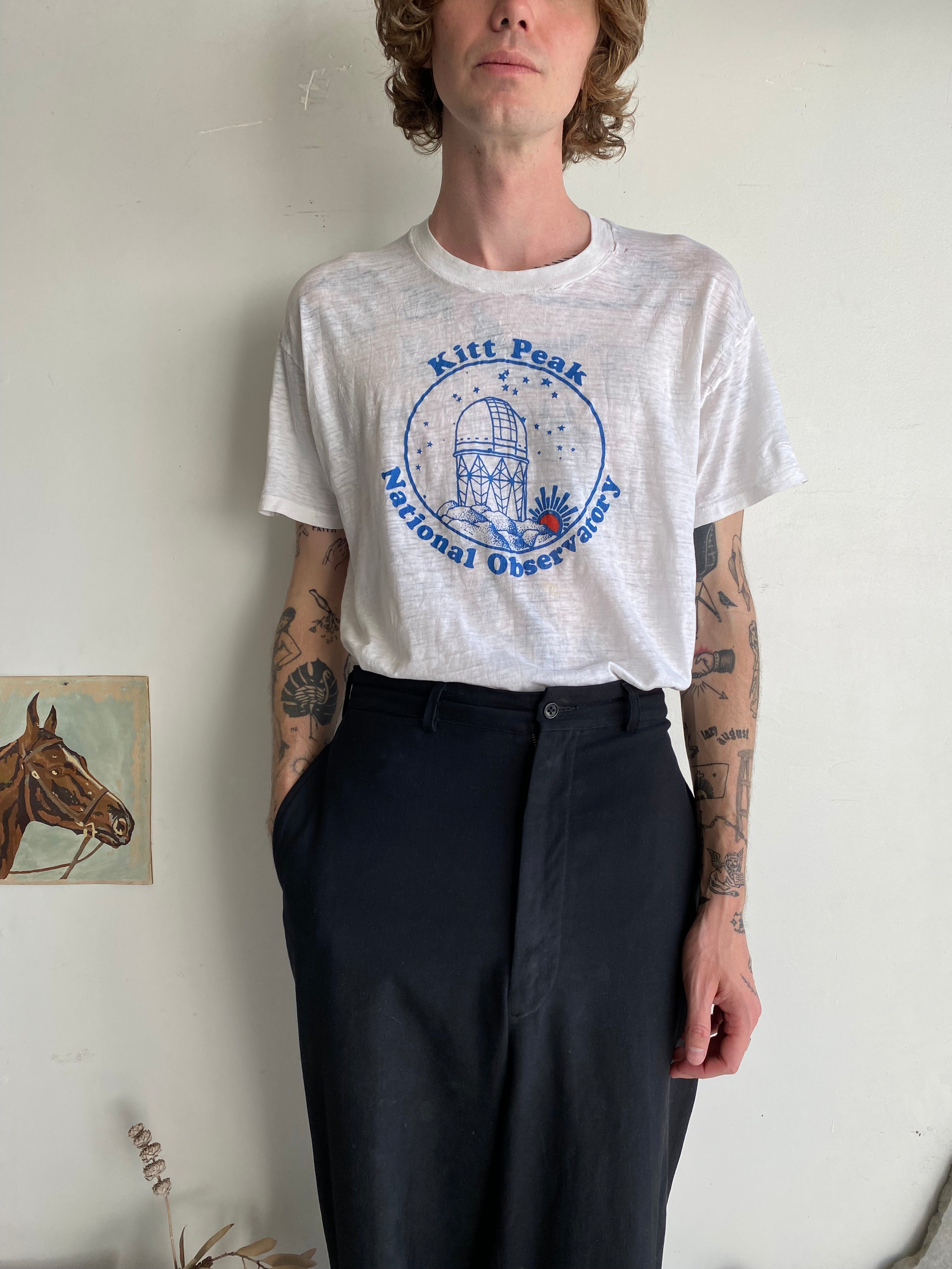 1980s Well-Worn Kitt Peak Observatory T-Shirt (M/L)