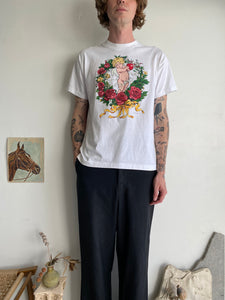 1990s Cupid Wreath T-Shirt (M)