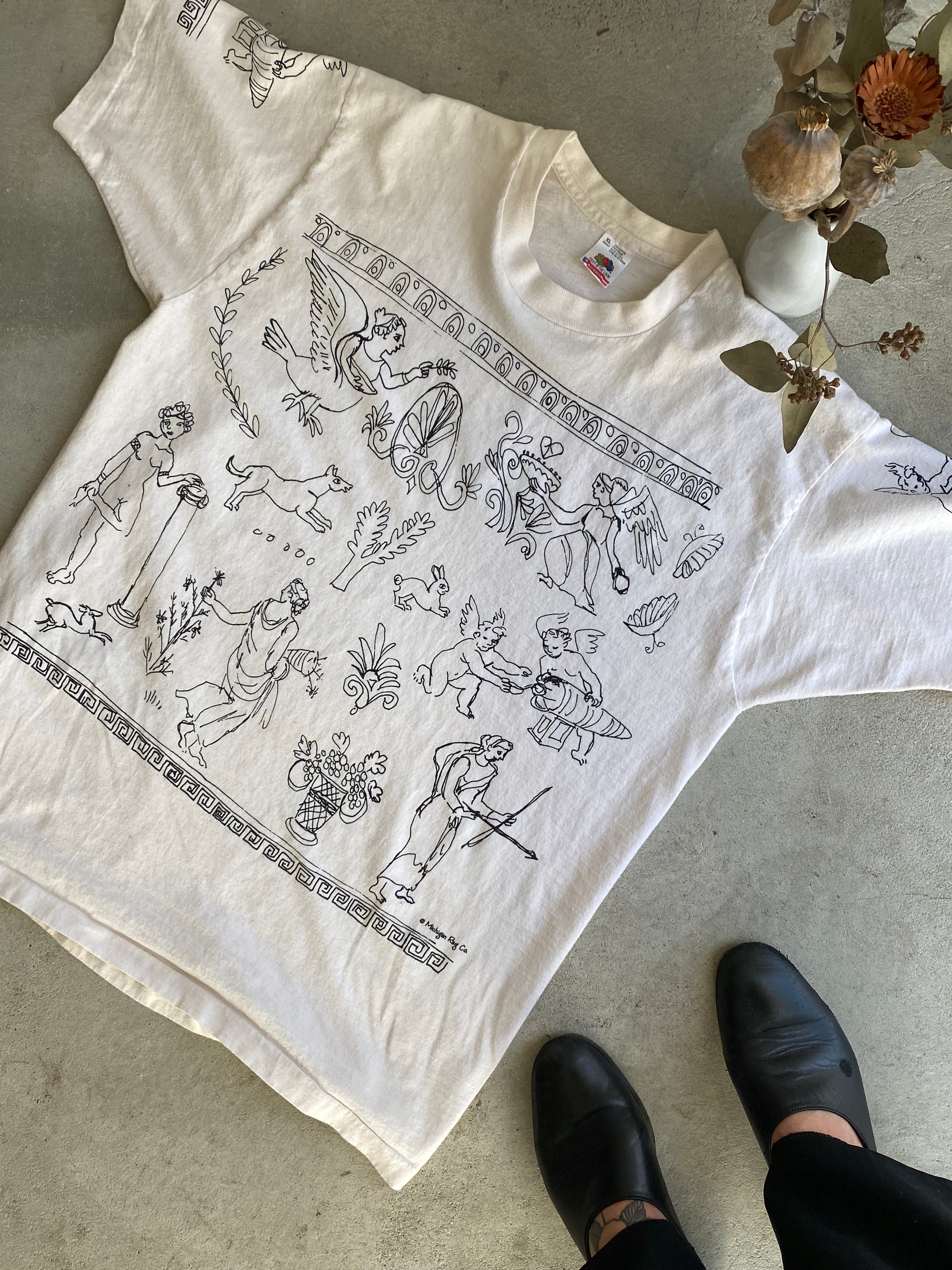 1990s Greek Doodles Tee (XL)