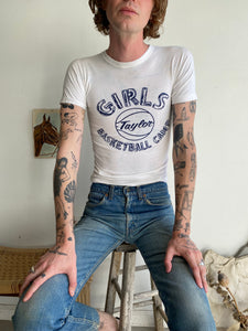 1970s Girls Basketball Tee (XS)