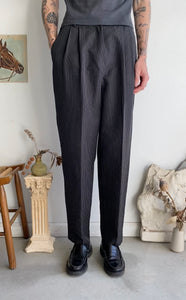 1980s Baggy Pinstripe Trouser (31 x 30)