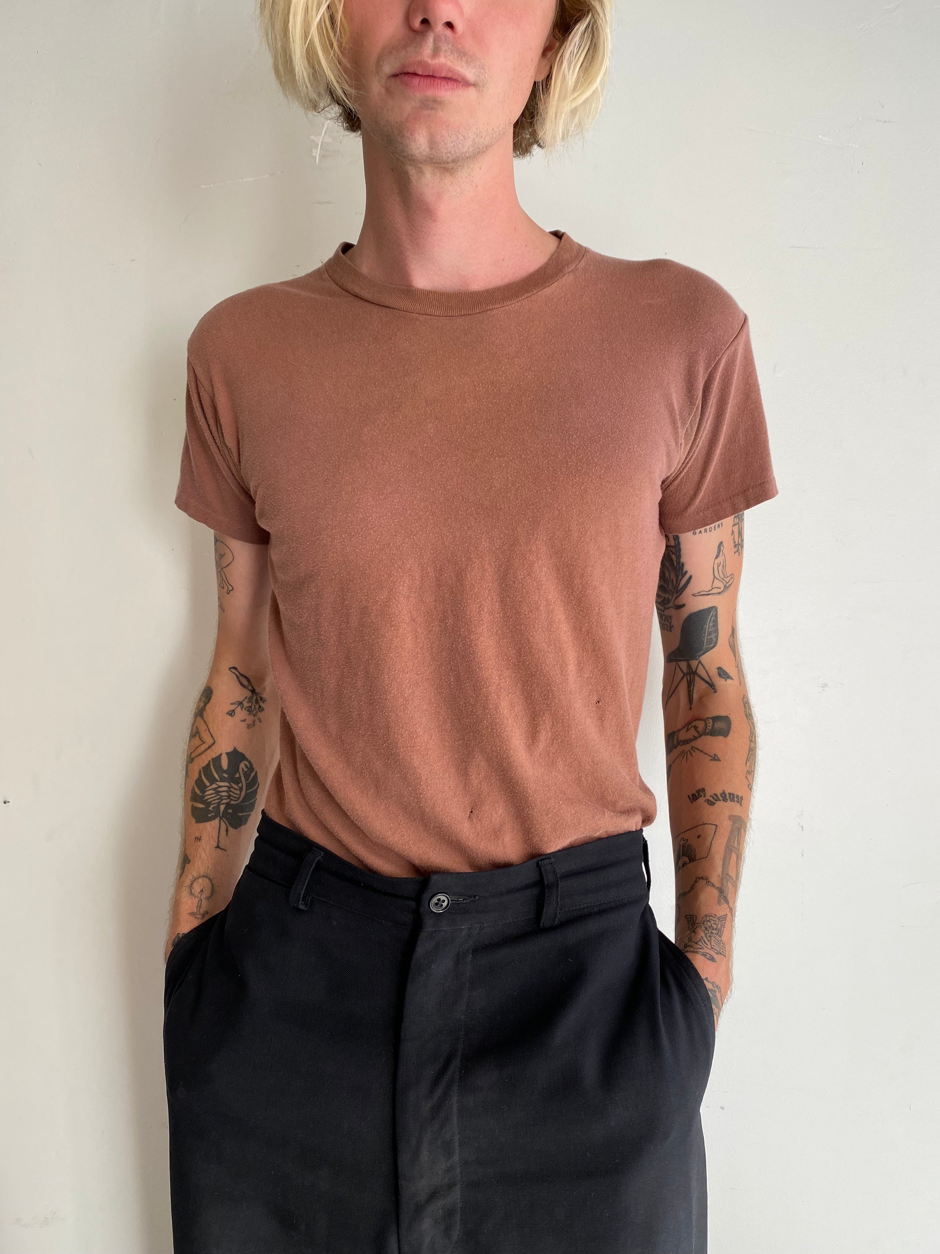 1970s Faded Brown Blank (S/M)