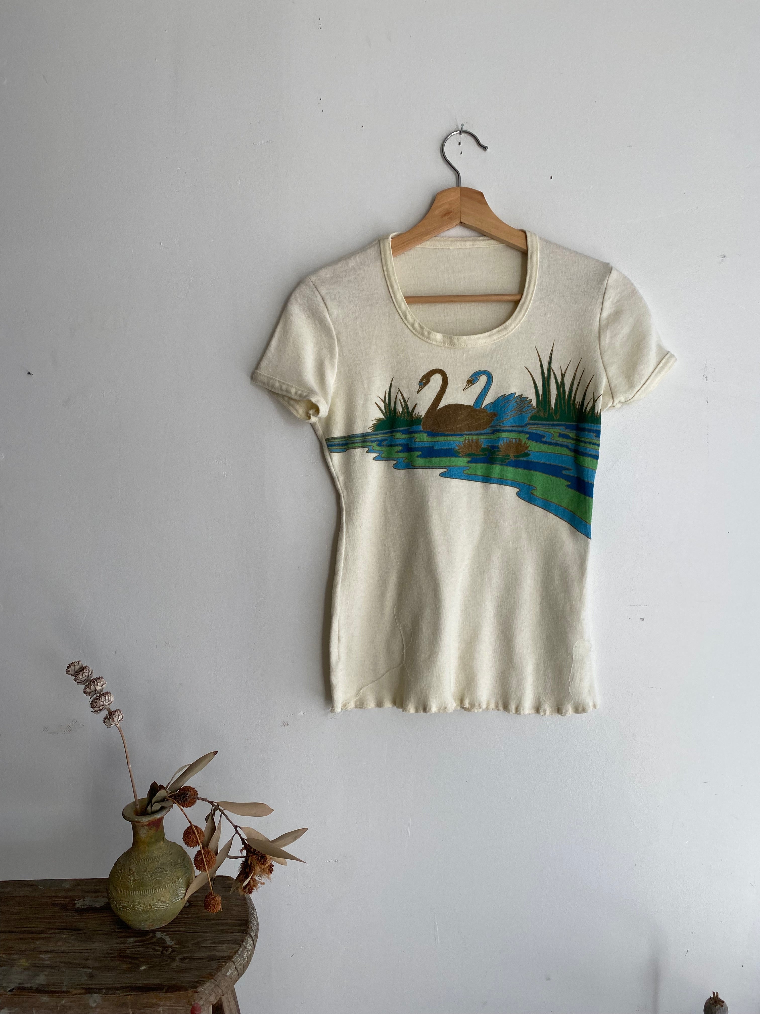 1970s Swans T-Shirt (XS)