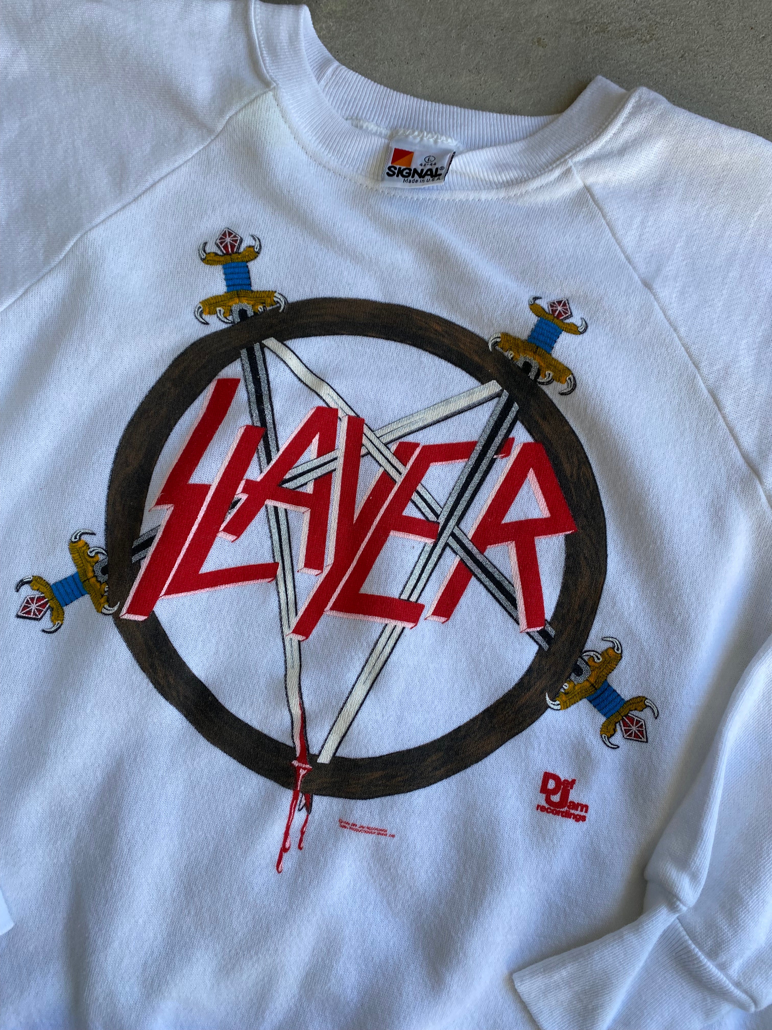 1990s Slayer Sweatshirt (Boxy M)