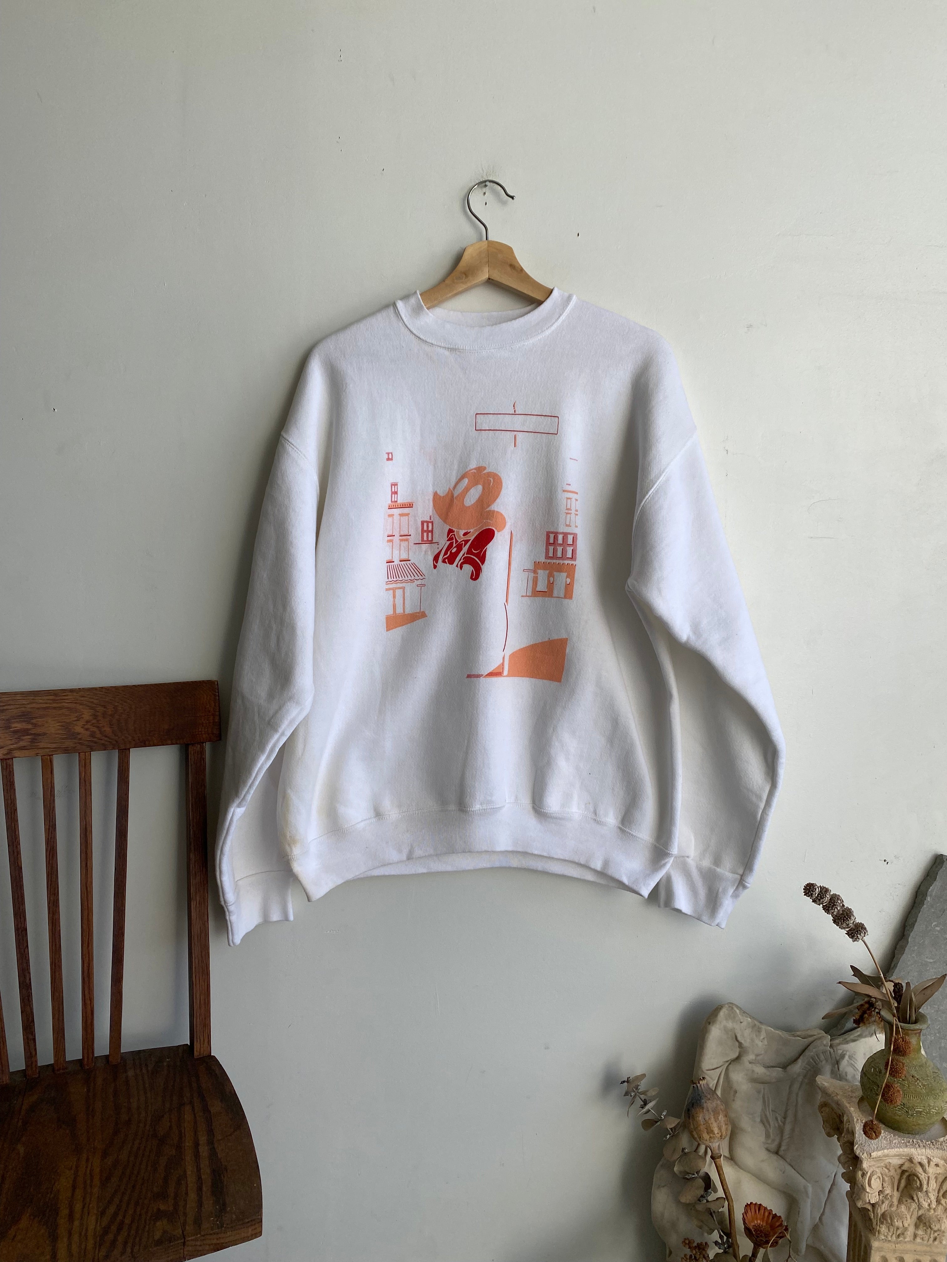 1980s Misprint Mickey Sweatshirt (M)