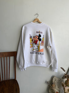1980s Misprint Mickey Sweatshirt (M)