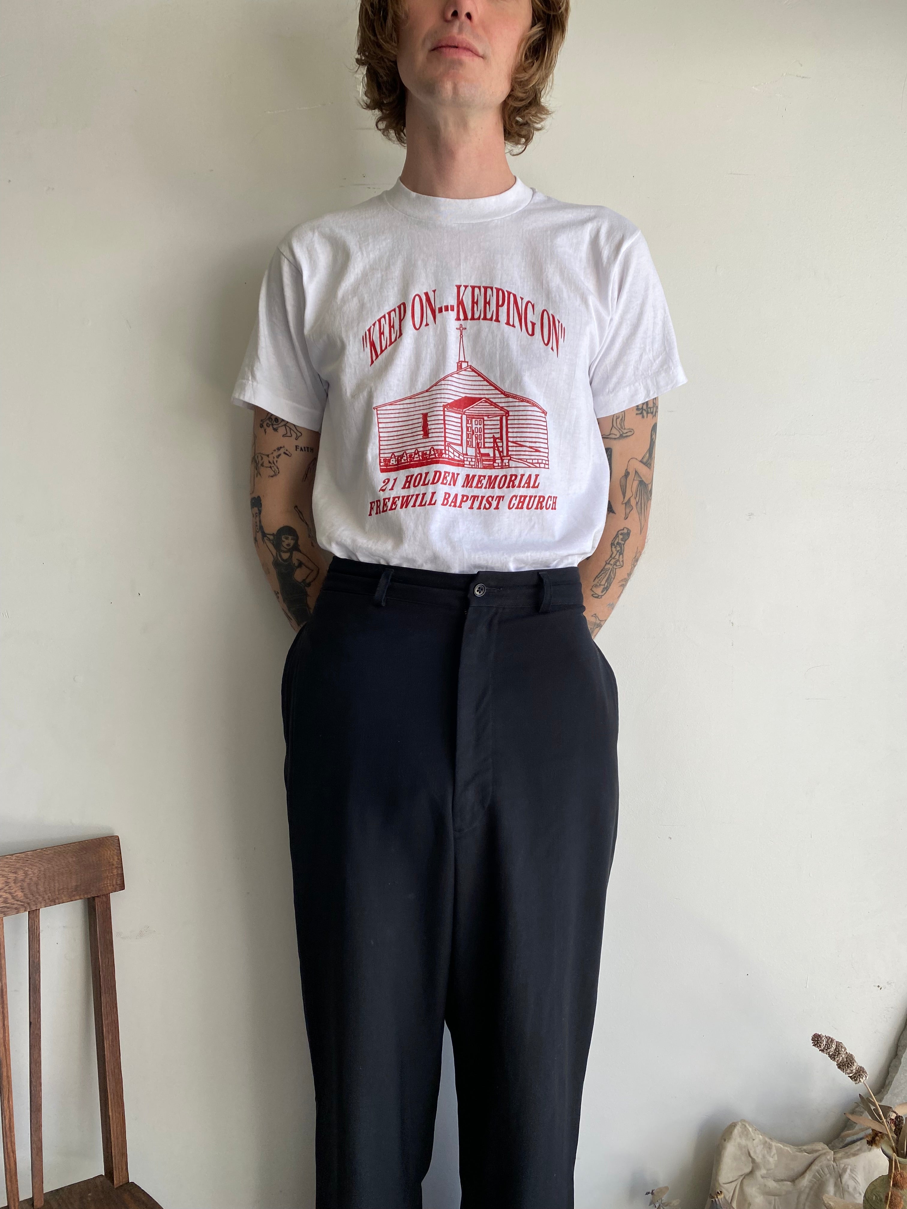 1980s Keep On... Keeping On Tee (S/M)