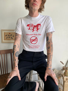 1980s No Drugs Hillcrest Elementary T-Shirt (S/M)