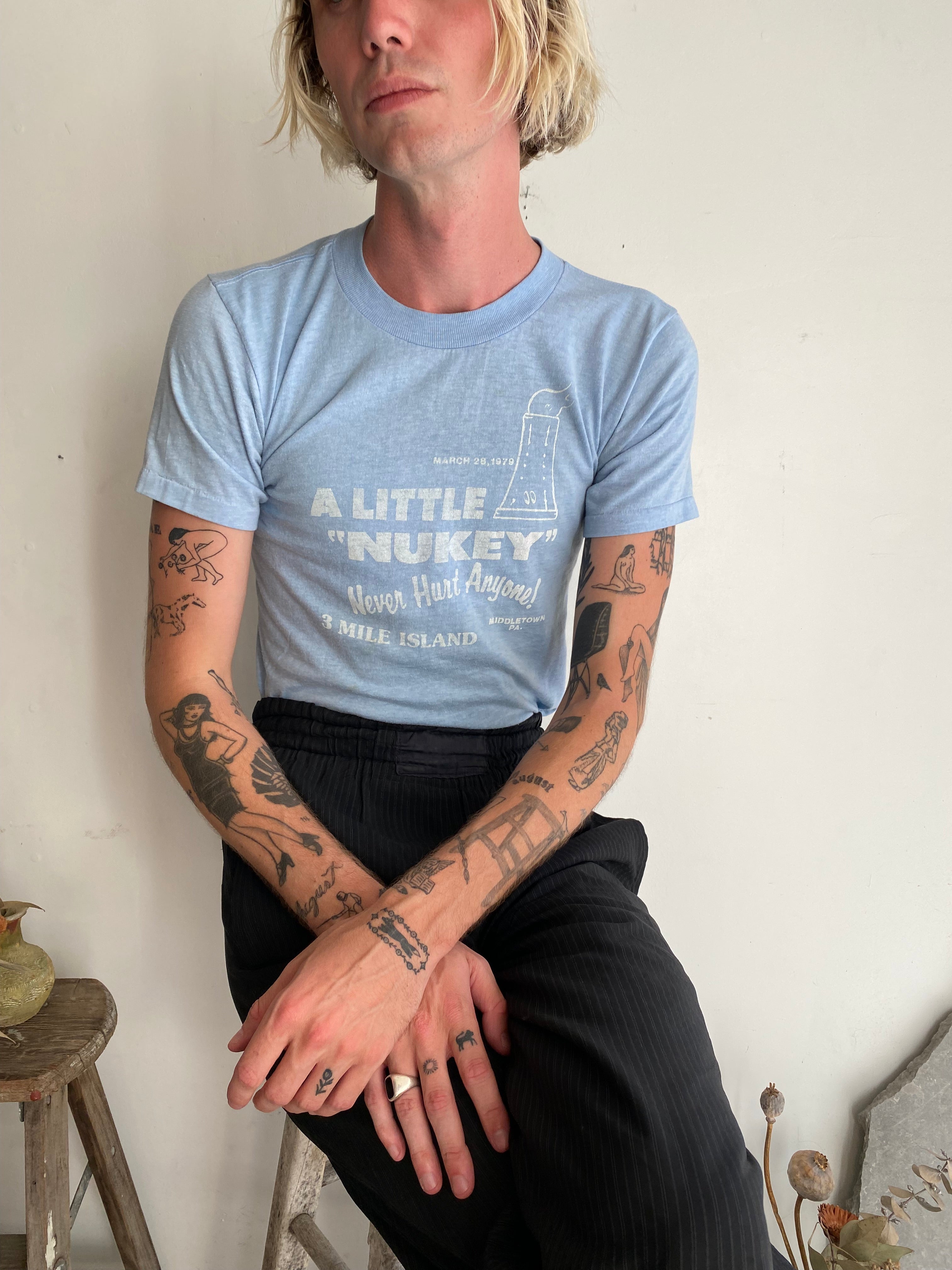 1980s "A Little Nukey Never Hurt Anyone" Tee (M)