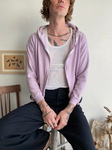 1980s Well-Worn Lavender Sweatshirt (S)