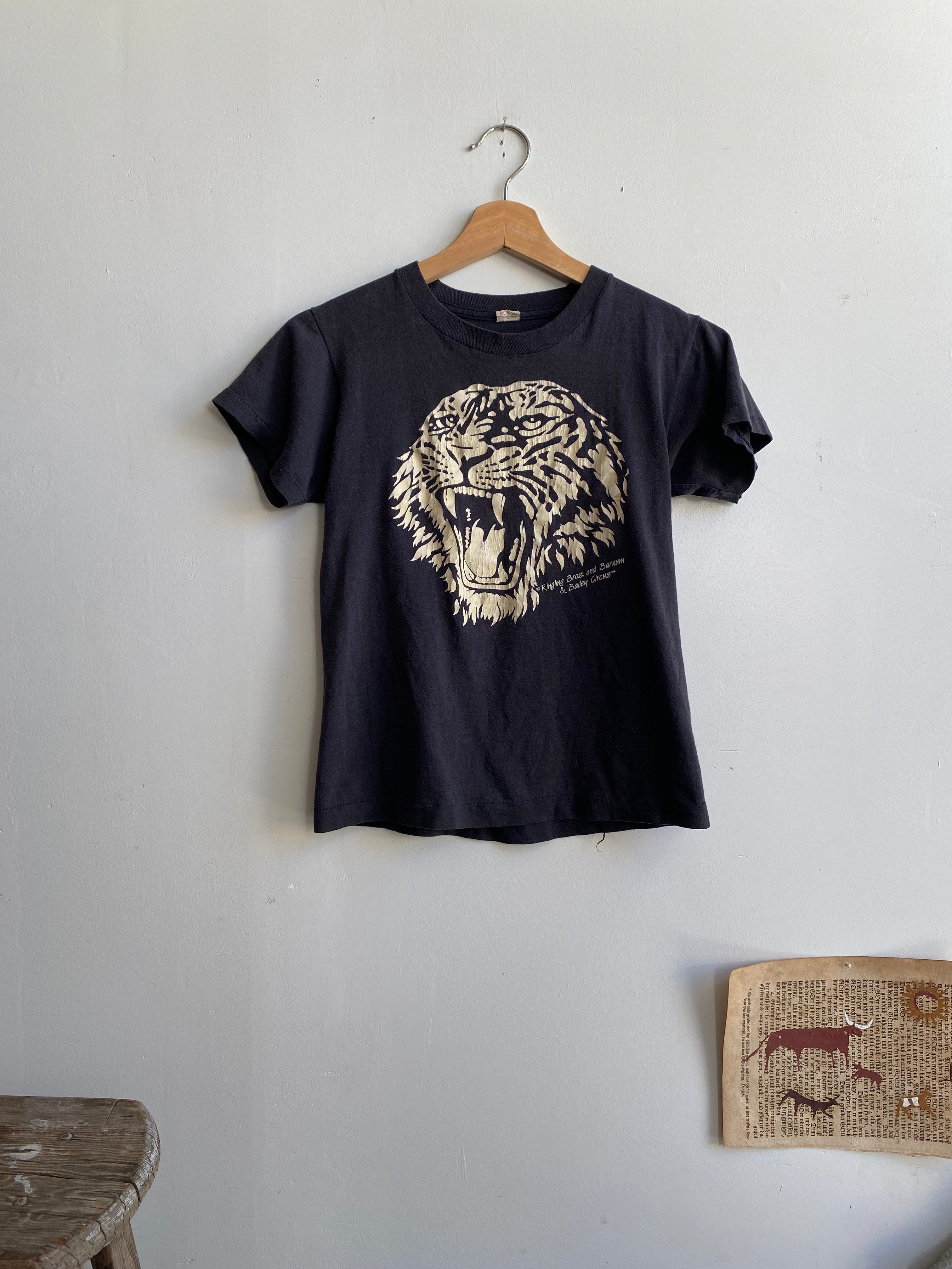 1970s Circus Tiger T-Shirt (XS)