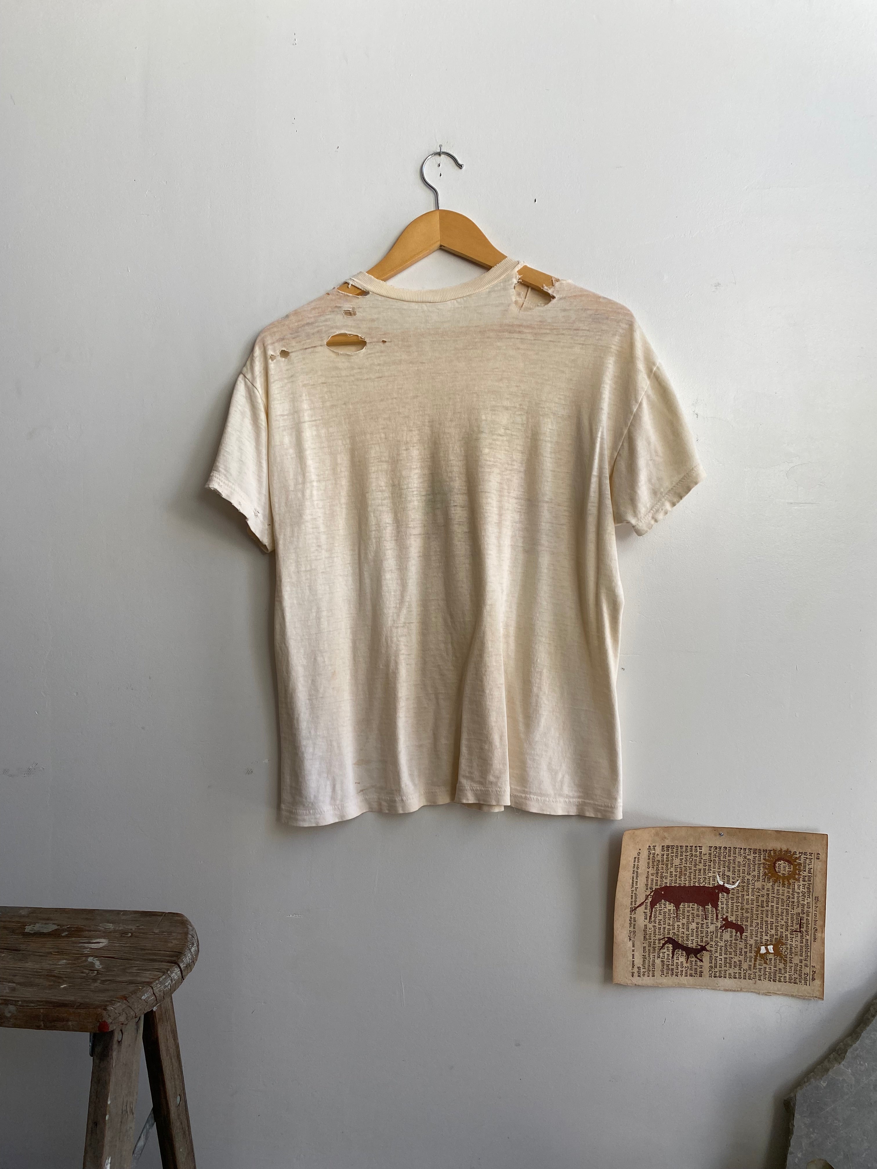 1980s Thrashed Bar Central Tee (Boxy M)