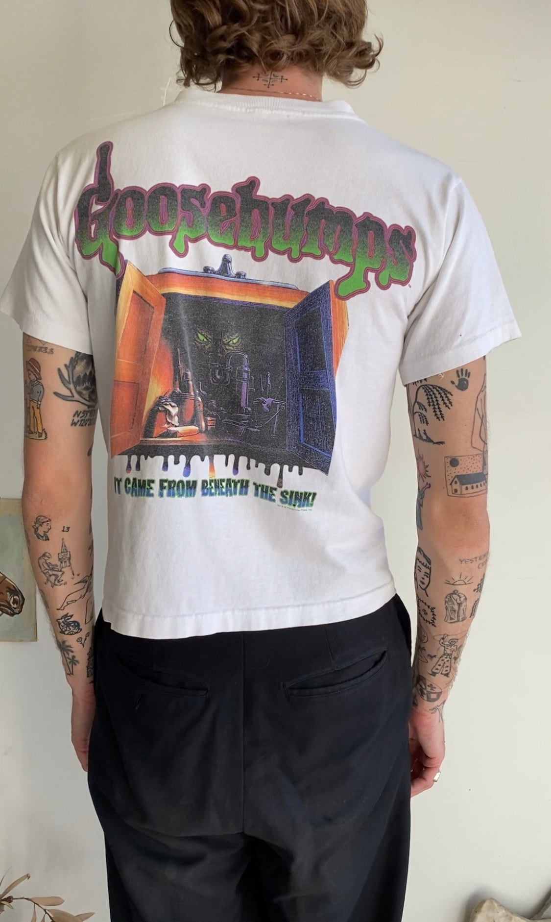 1990s Goosebumps T-Shirt (Boxy S)