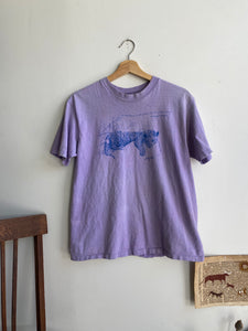 1980s Henry David Thoreau Leopard Tee (M)